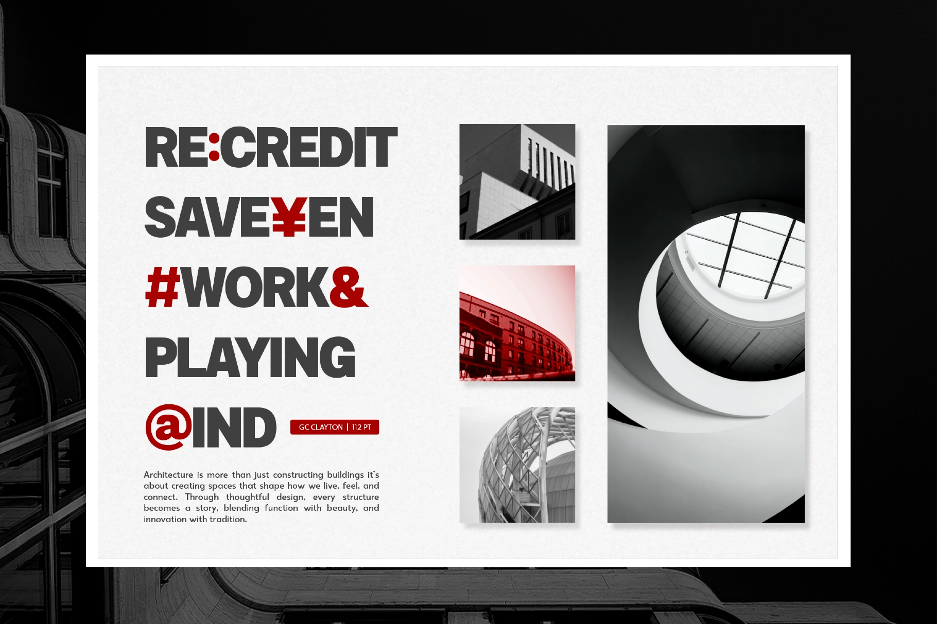 GC Clayton - Modern Bold Display Sans