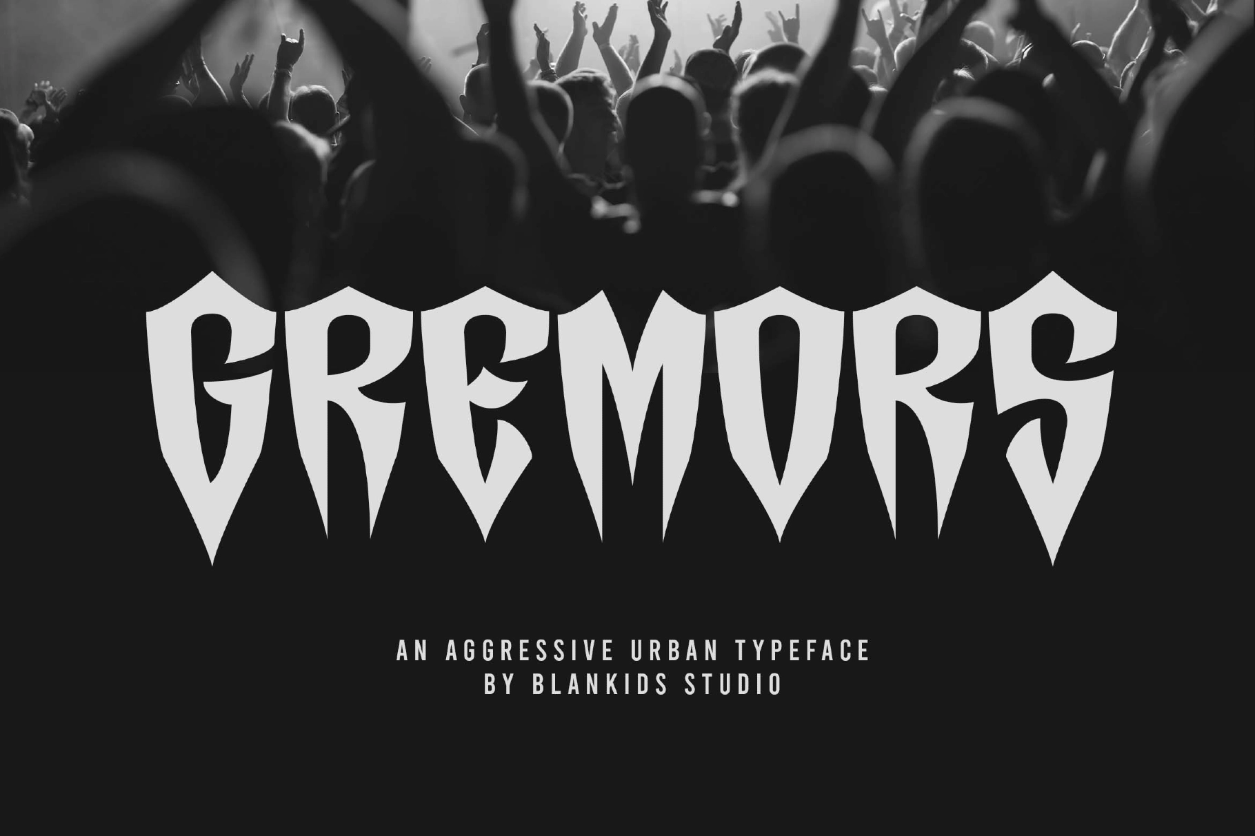 Gremors an Aggresive Urban Typeface