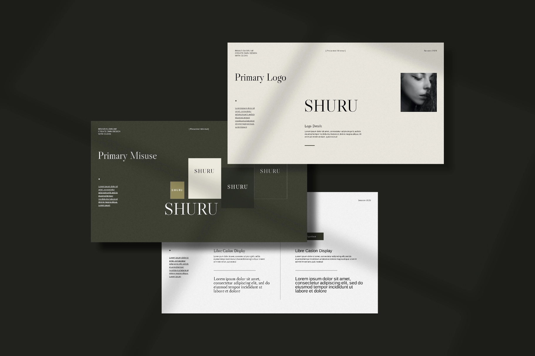 Brand Guideline Presentation Template