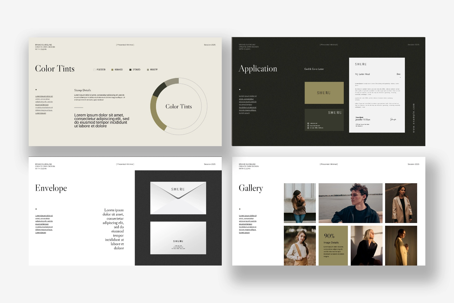 Brand Guideline Presentation Template