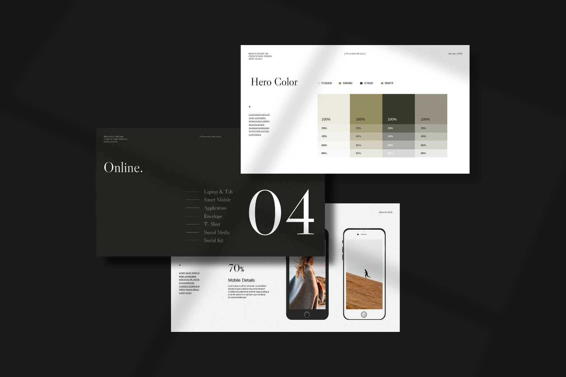 Brand Guideline Presentation Template