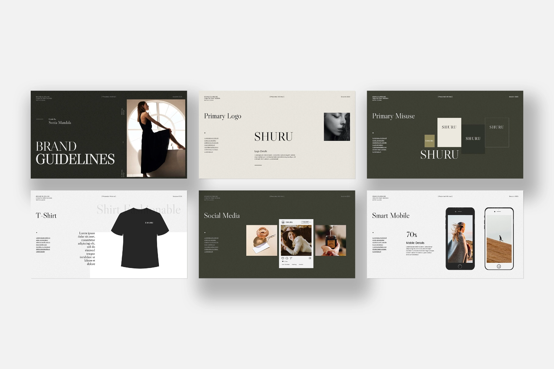 Brand Guideline Presentation Template
