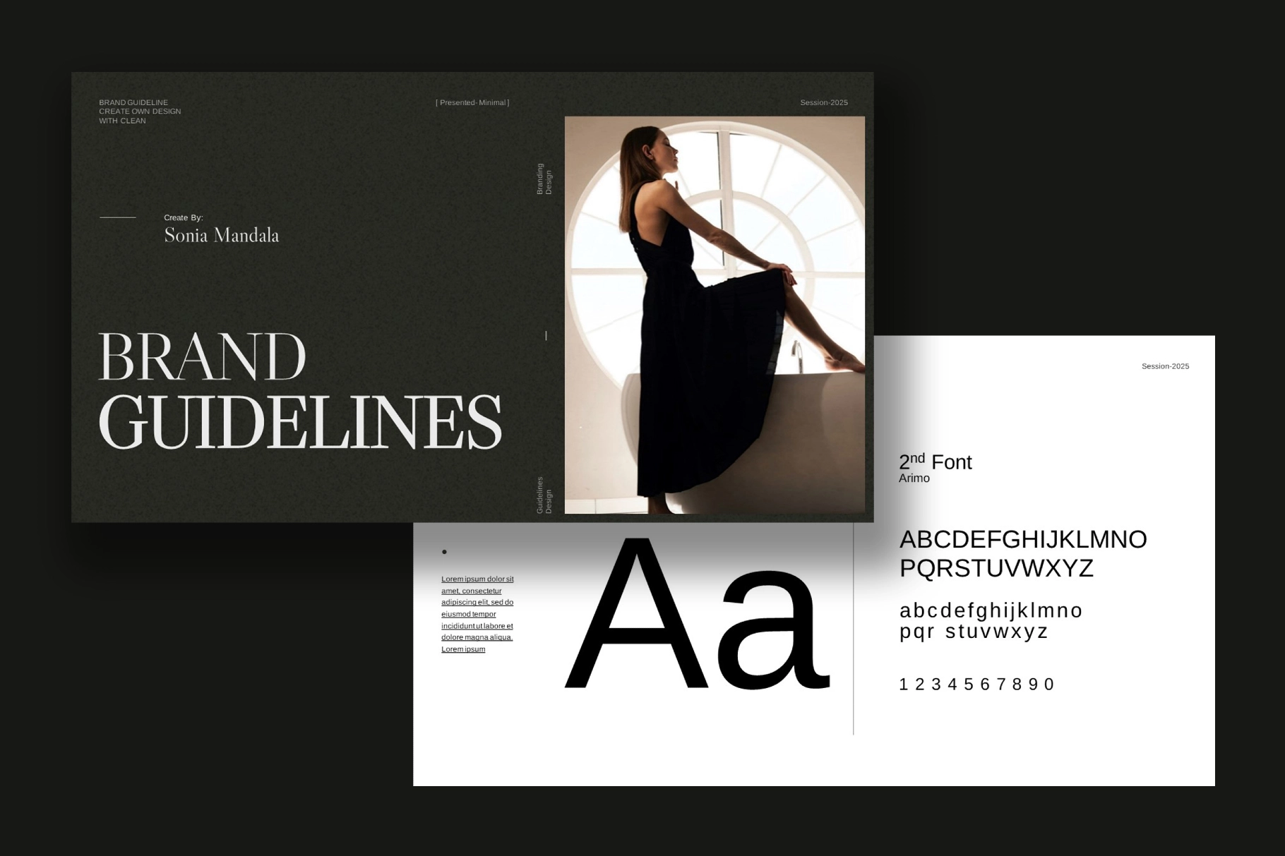 Brand Guideline Presentation Template