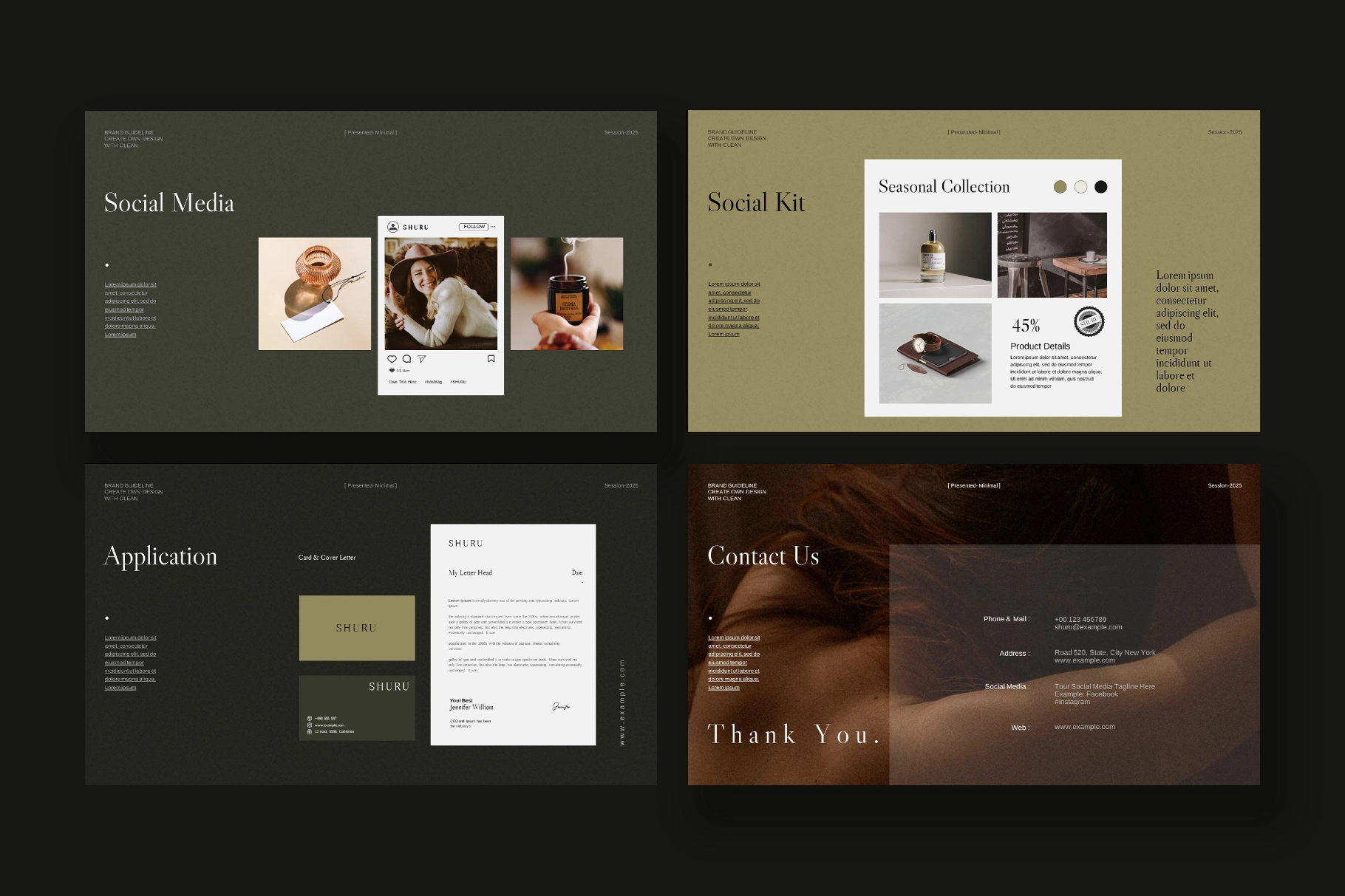 Brand Guideline Presentation Template