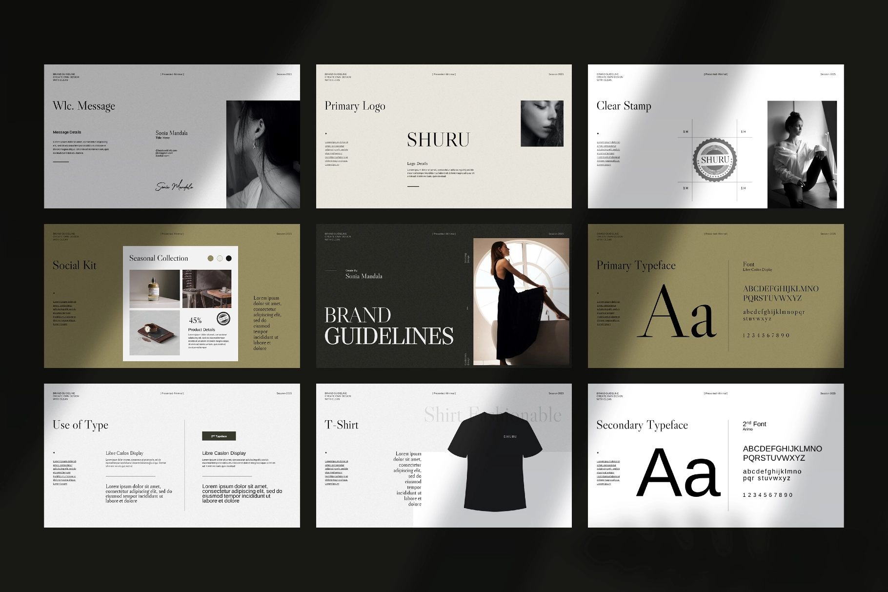 Brand Guideline Presentation Template