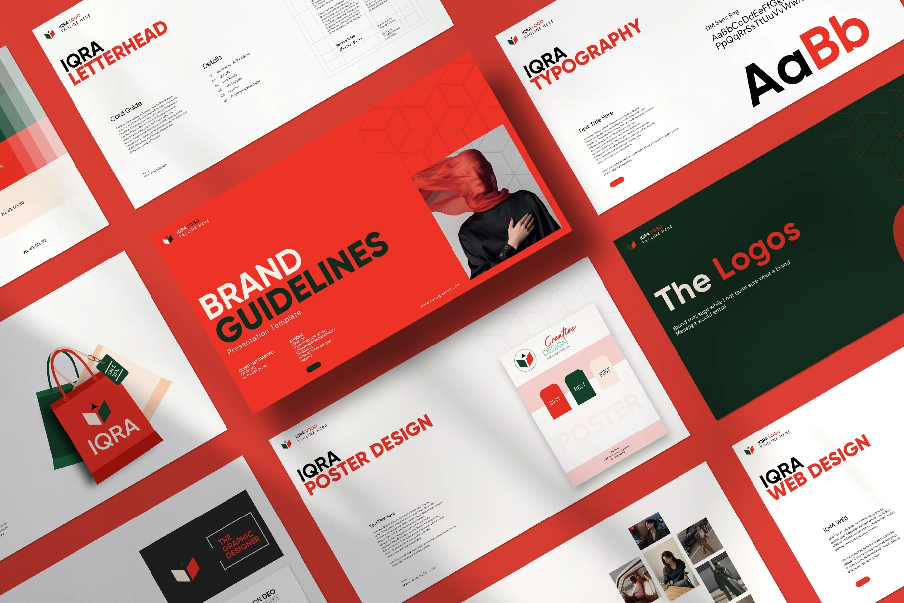 IQRA-Brand Guidelines Presentation Template