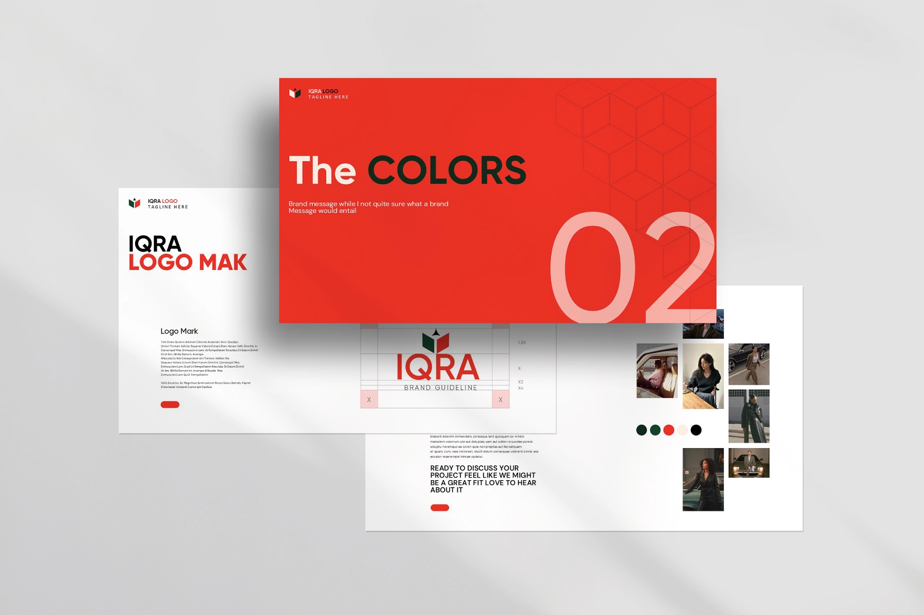 IQRA-Brand Guidelines Presentation Template