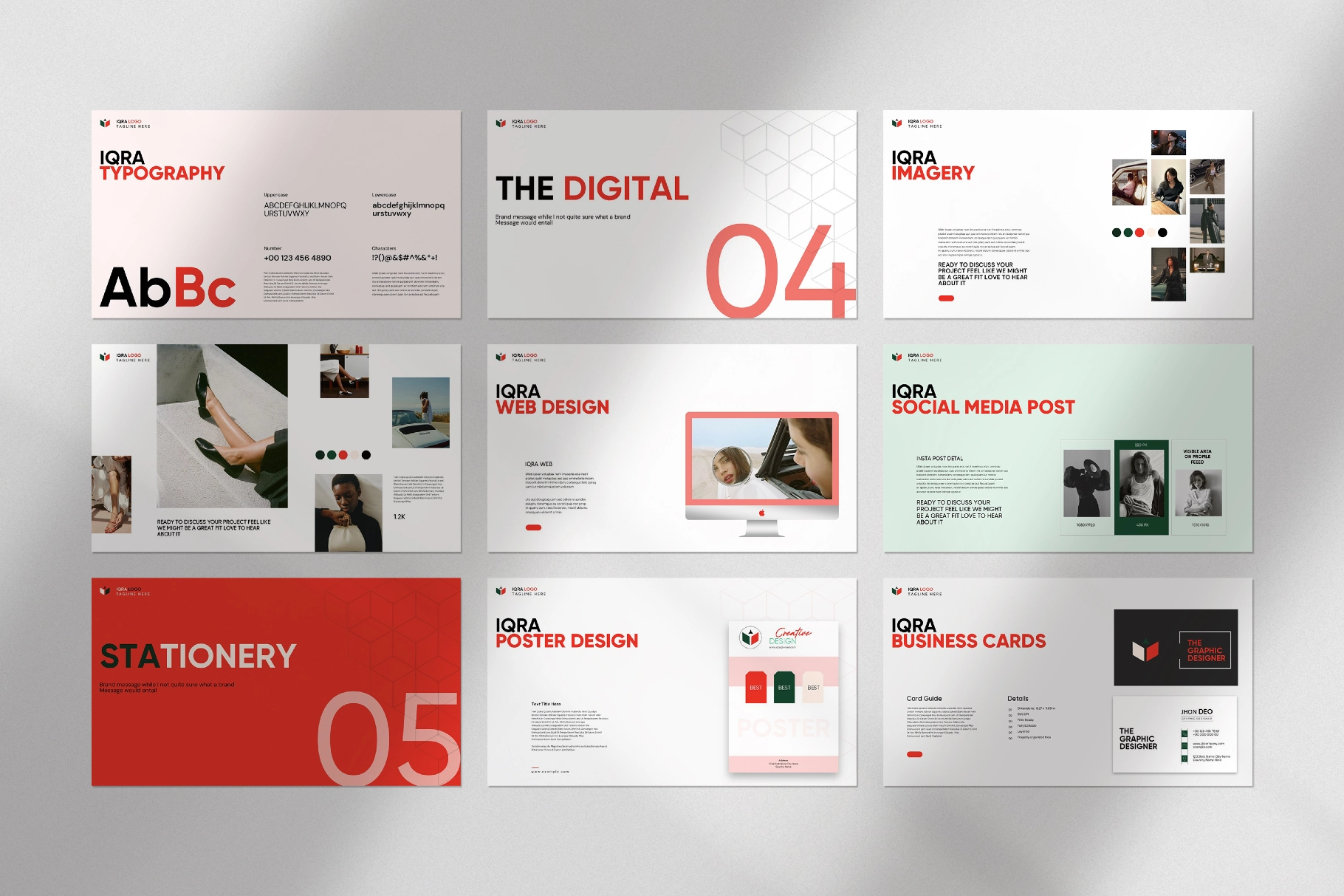 IQRA-Brand Guidelines Presentation Template
