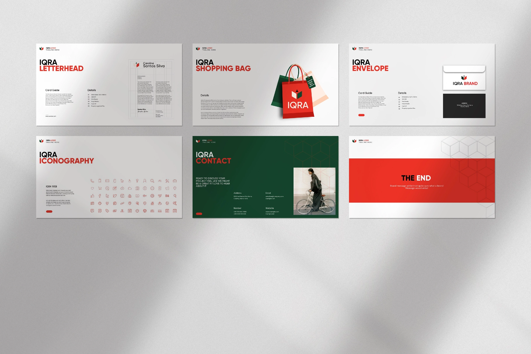 IQRA-Brand Guidelines Presentation Template