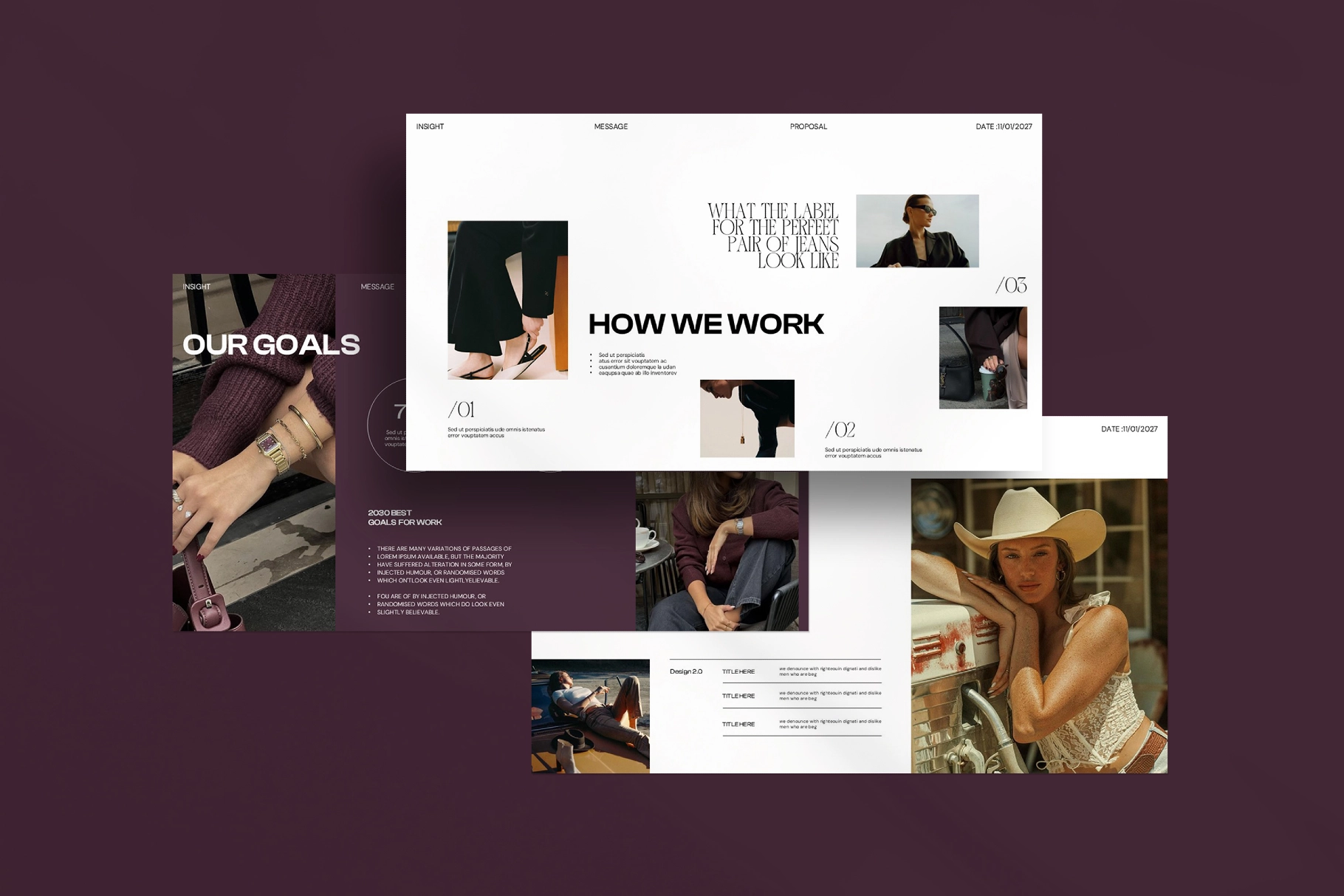 Brand Proposal Presentation Template