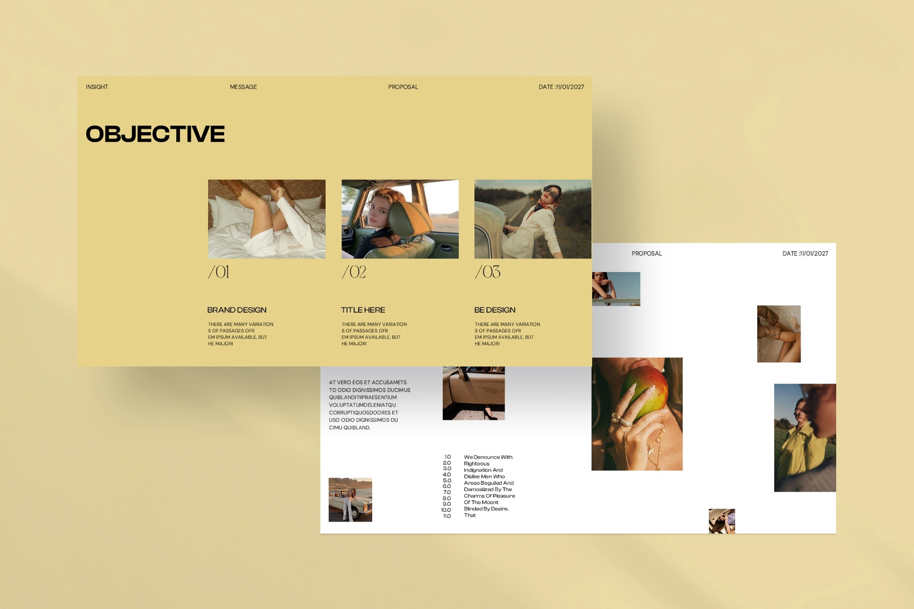 Brand Proposal Presentation Template