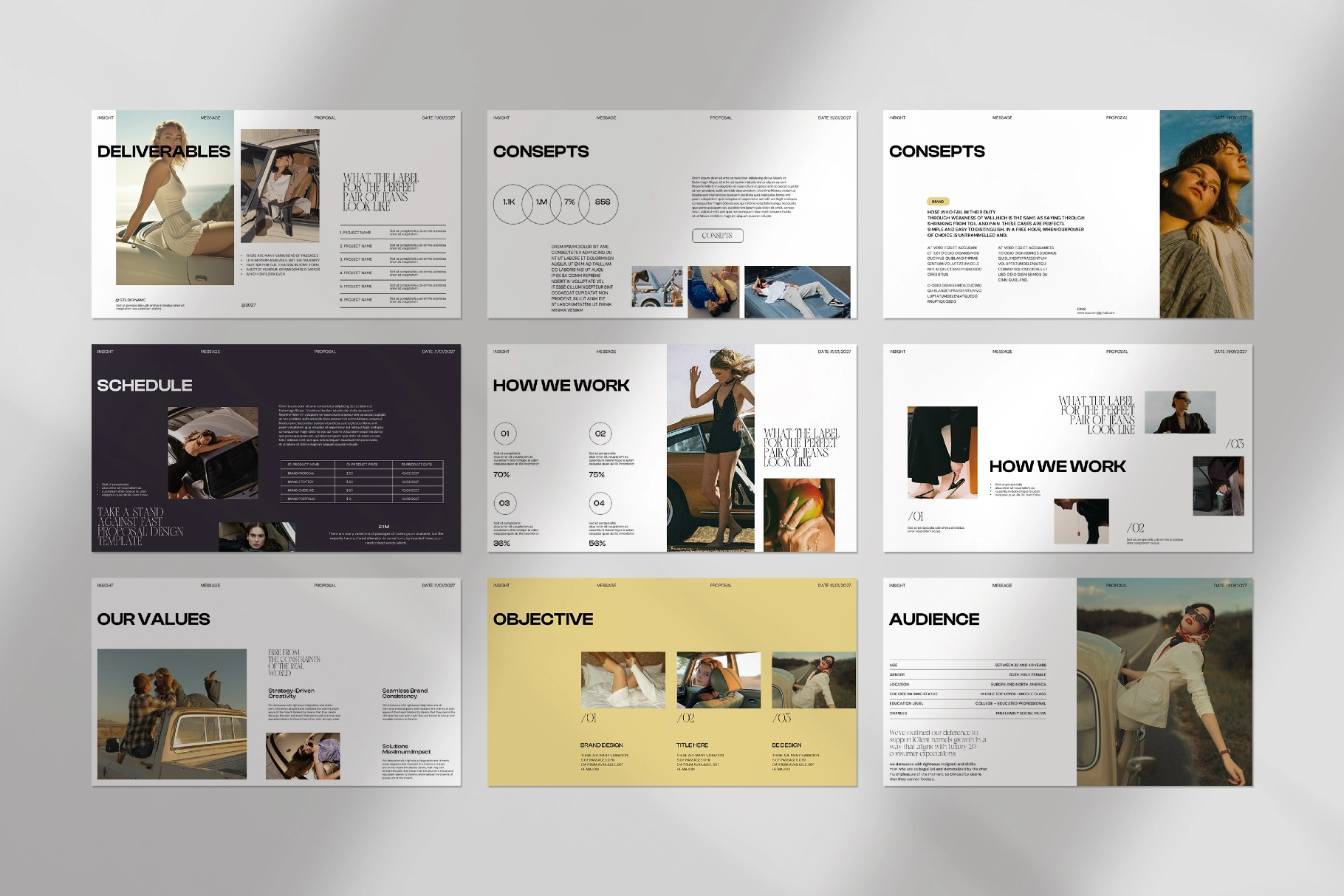 Brand Proposal Presentation Template
