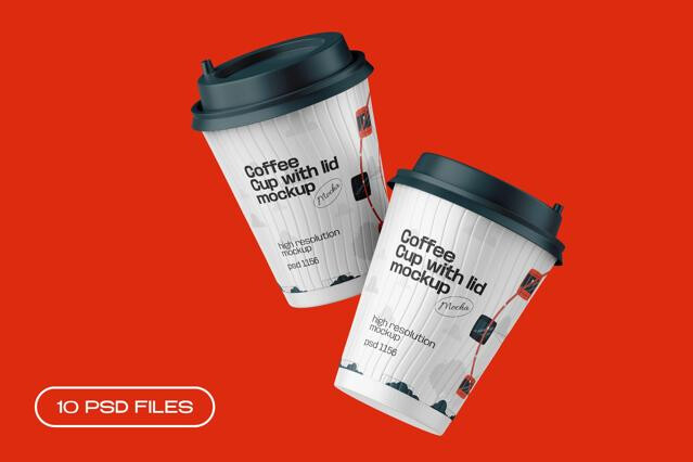 Reusable Coffee Cup Mockup