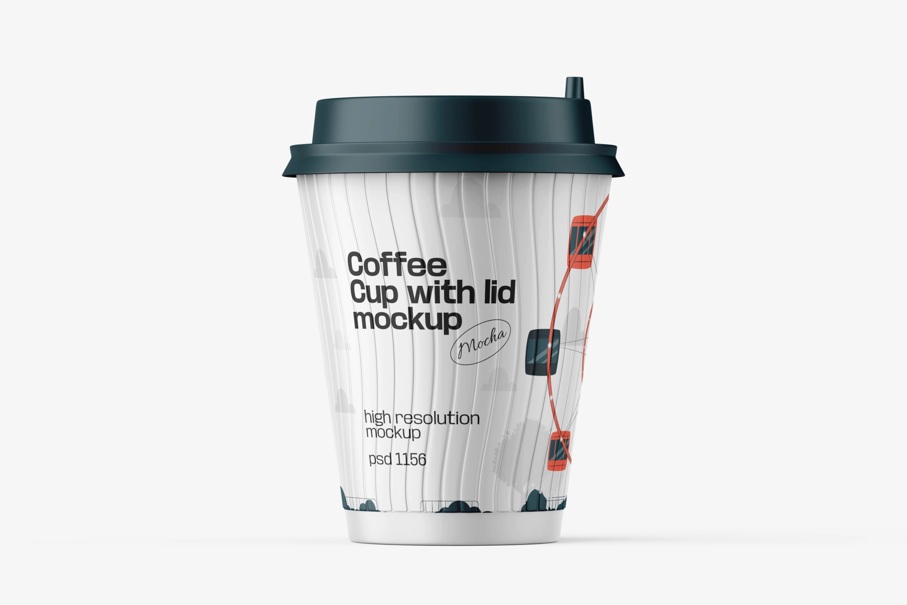 Reusable Coffee Cup Mockup