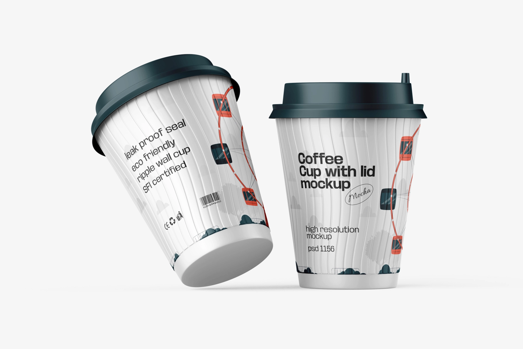 Reusable Coffee Cup Mockup