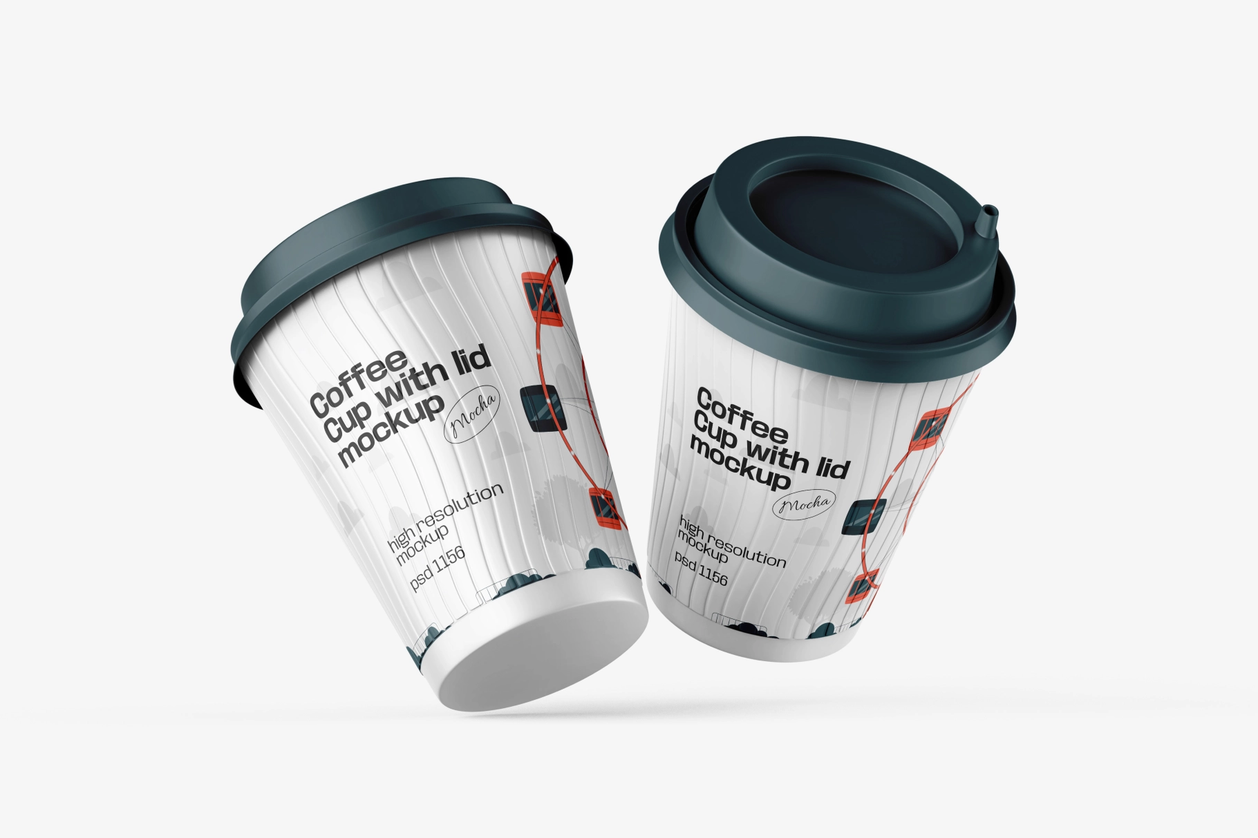 Reusable Coffee Cup Mockup