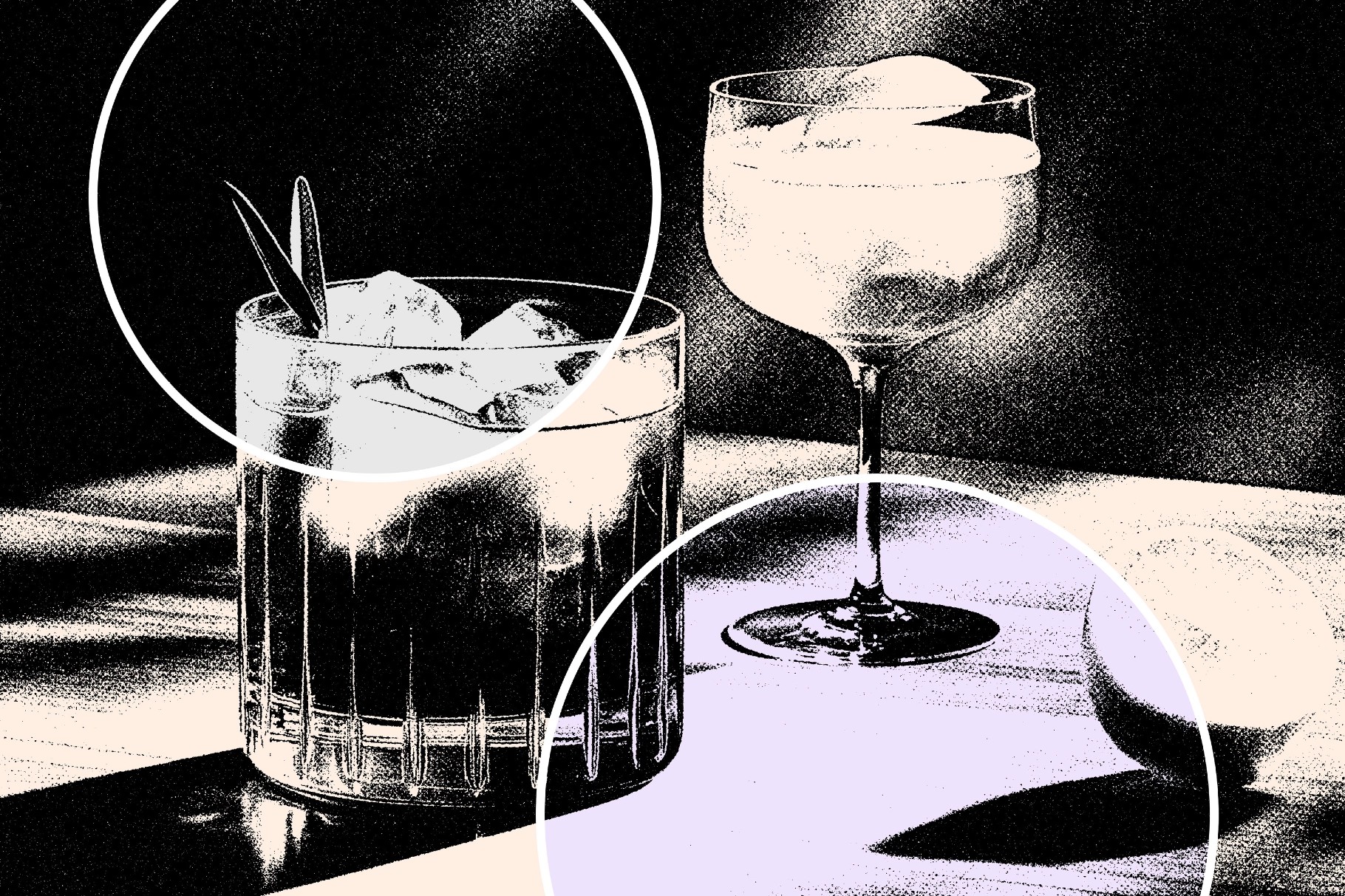 Vintage Halftone Print Effect