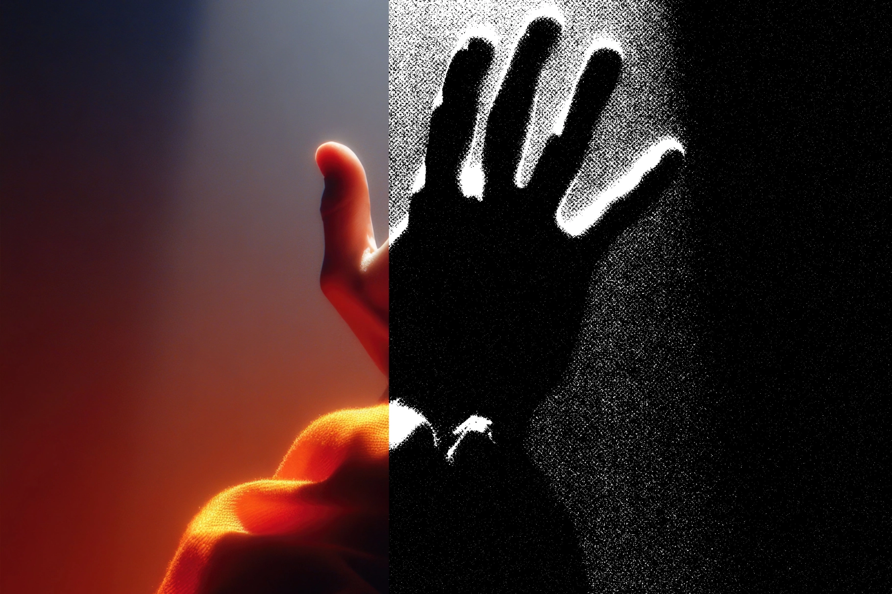 Vintage Halftone Print Effect