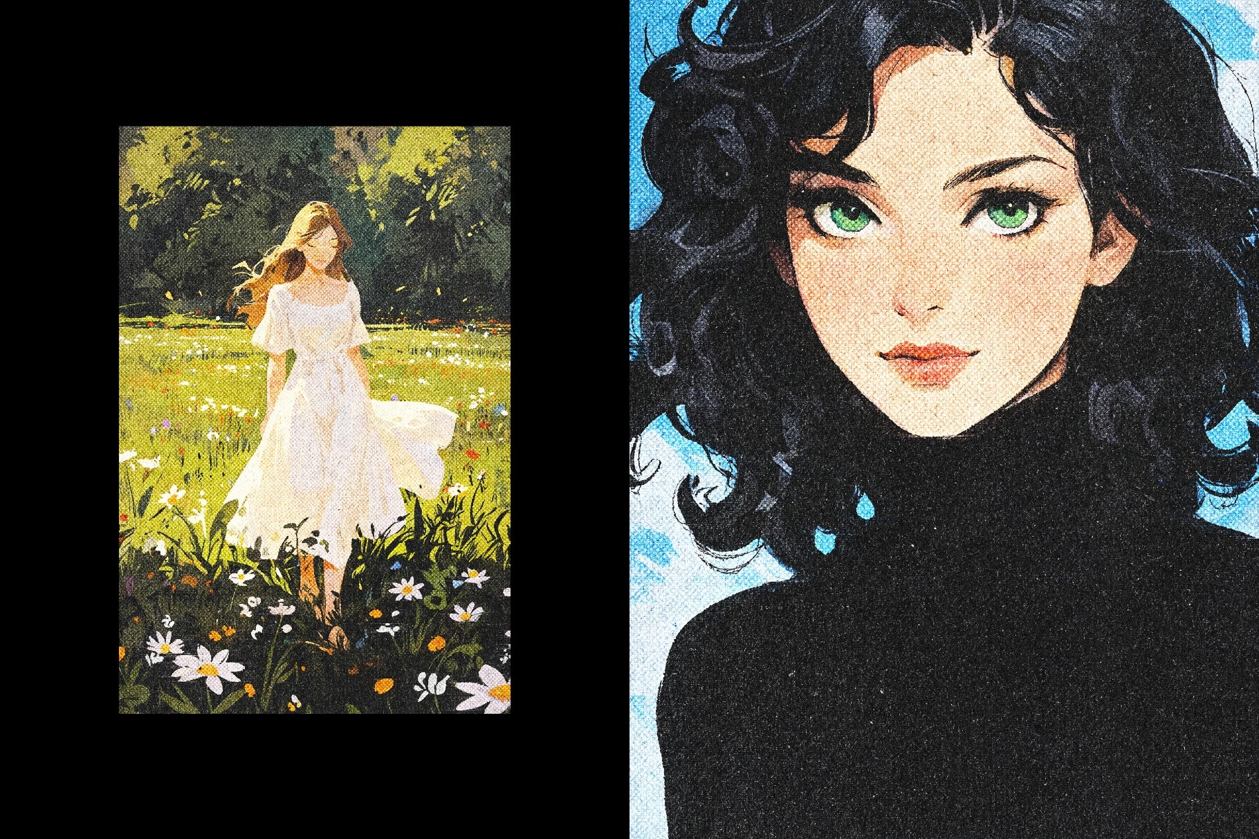 Bright Grainy Photo Effect