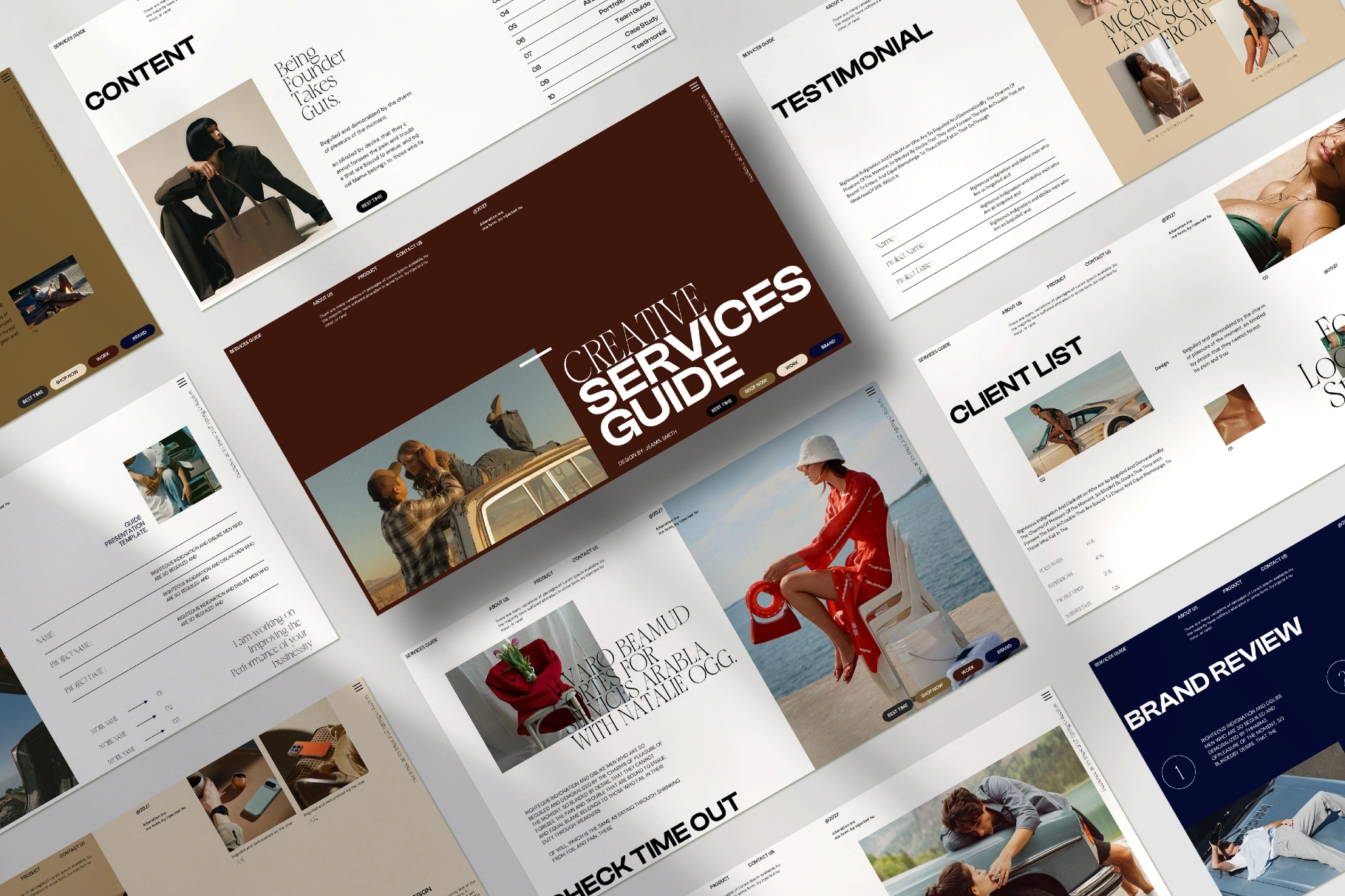 Creative Services Guide Presentation Template