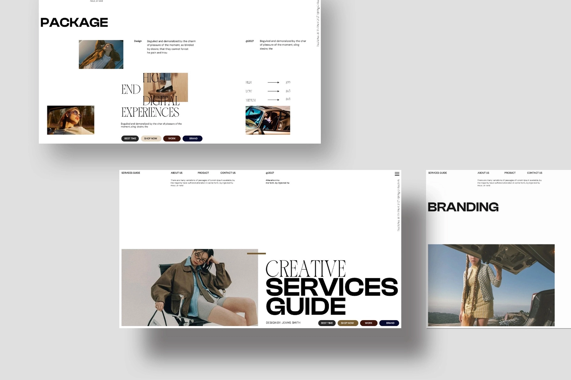 Creative Services Guide Presentation Template