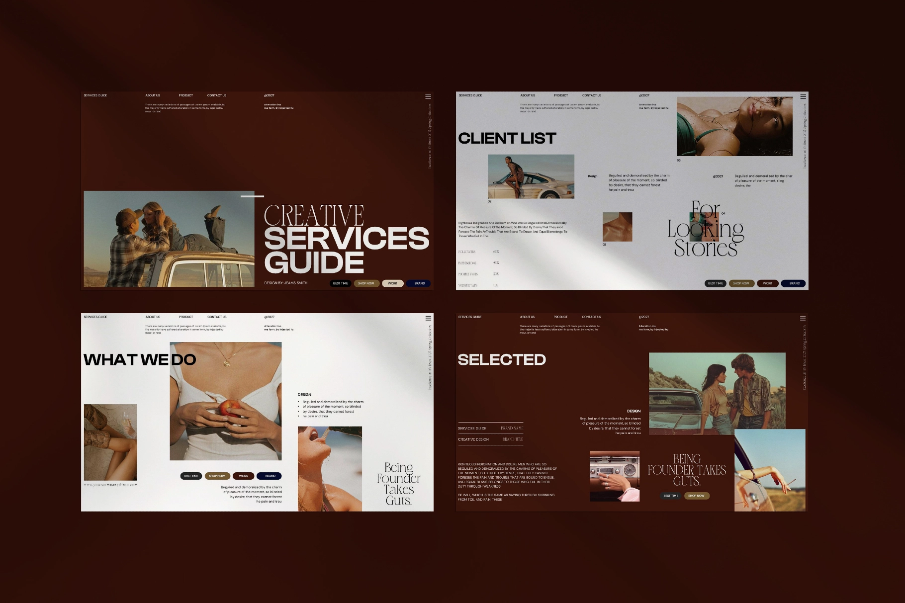 Creative Services Guide Presentation Template