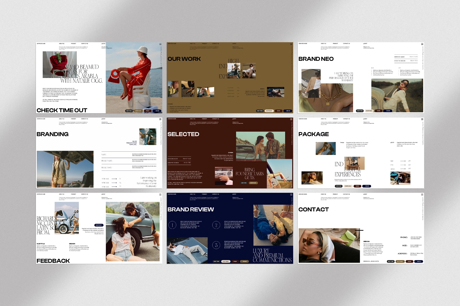 Creative Services Guide Presentation Template