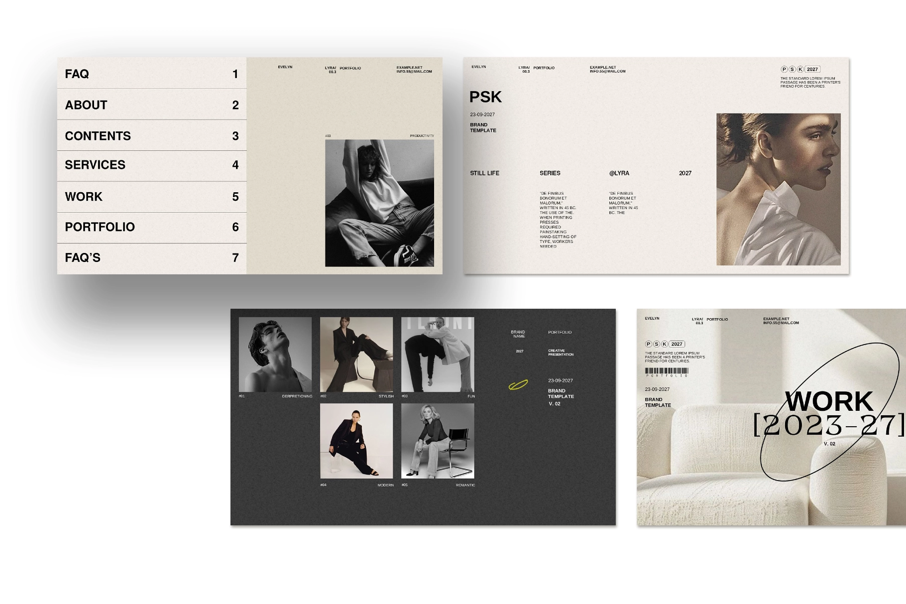 Brand Portfolio Template
