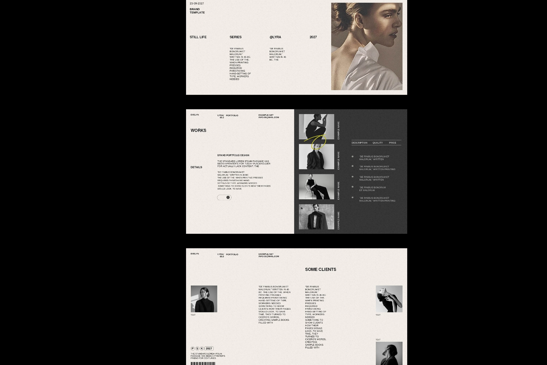 Brand Portfolio Template