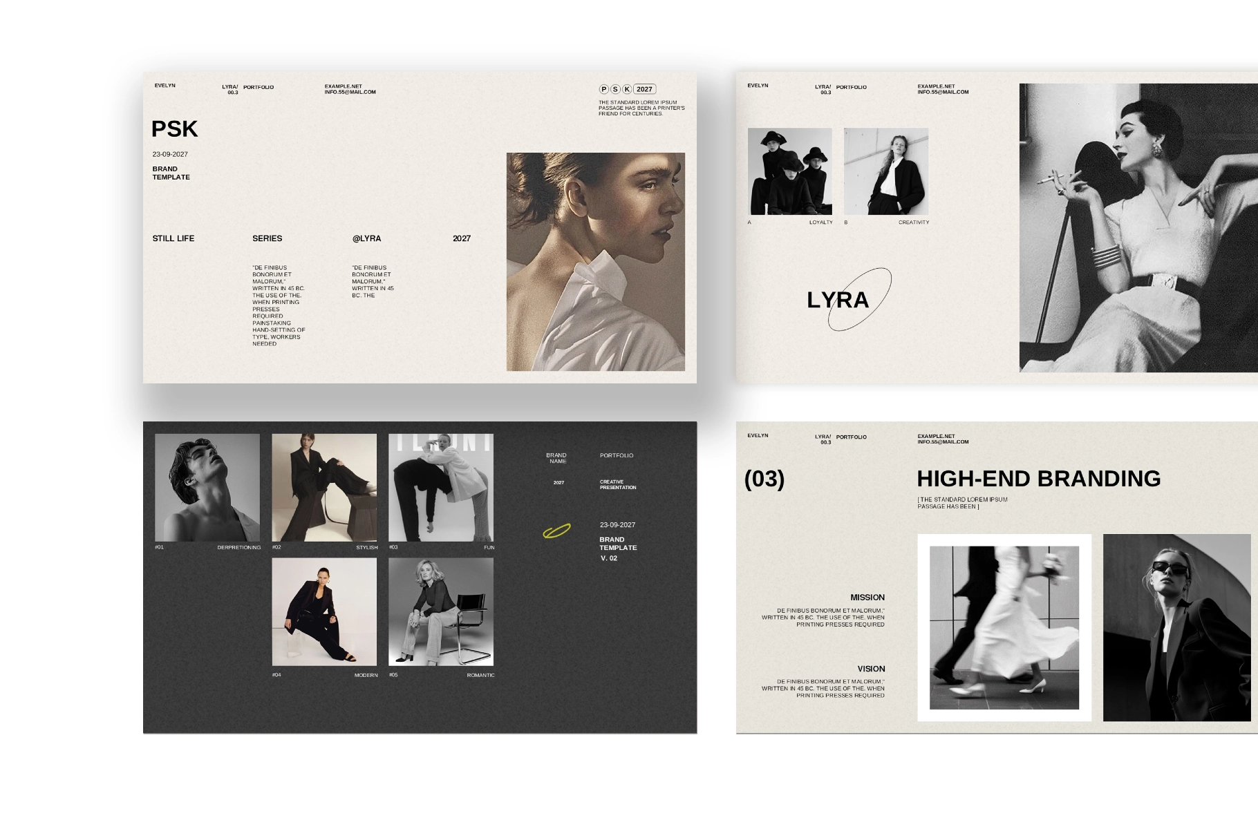 Brand Portfolio Template