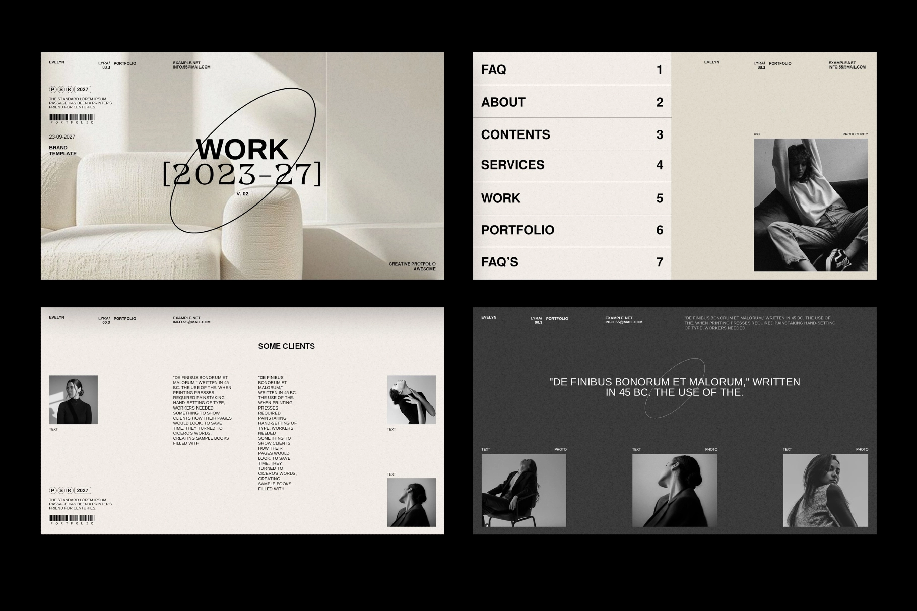 Brand Portfolio Template