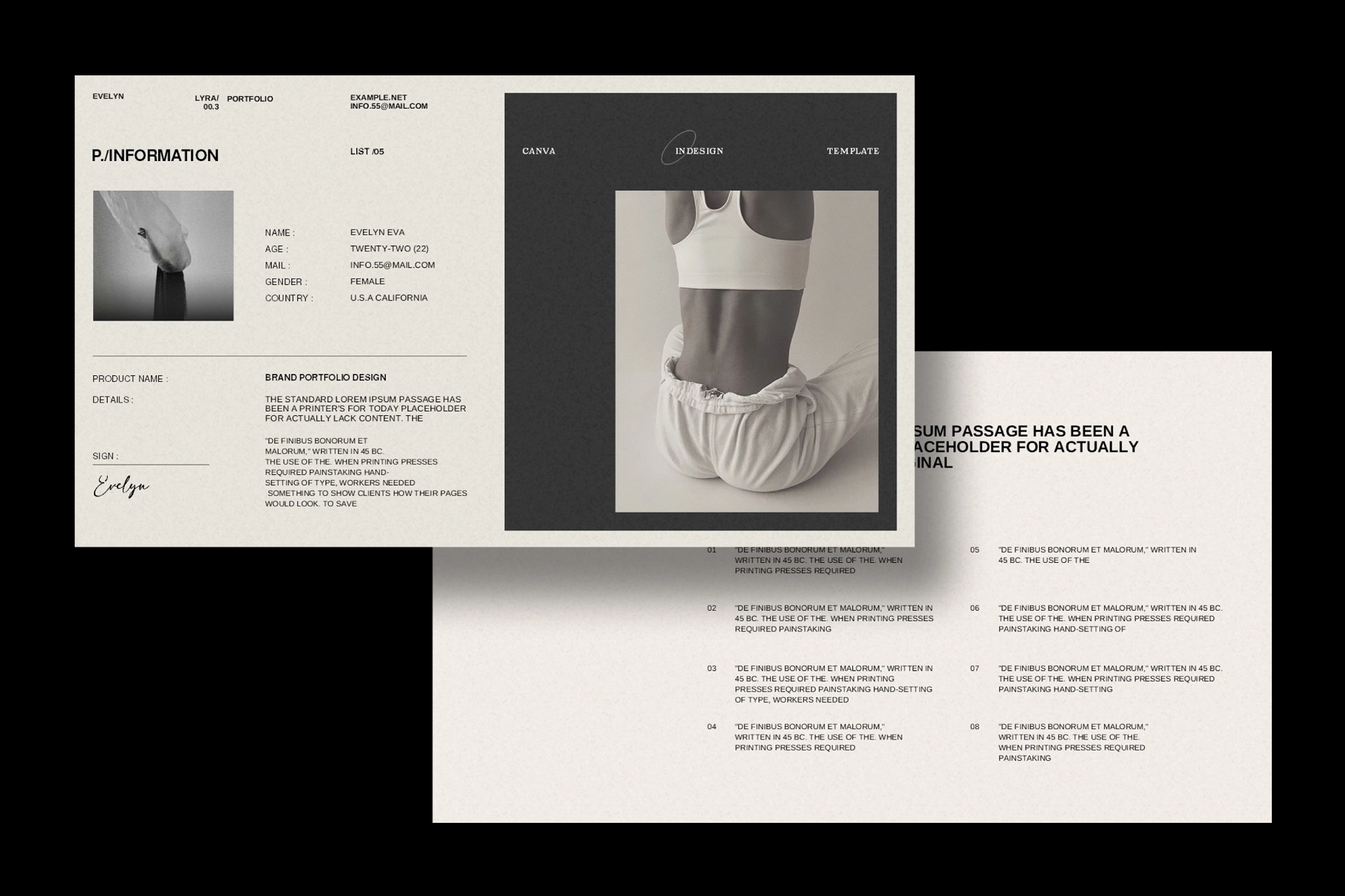 Brand Portfolio Template