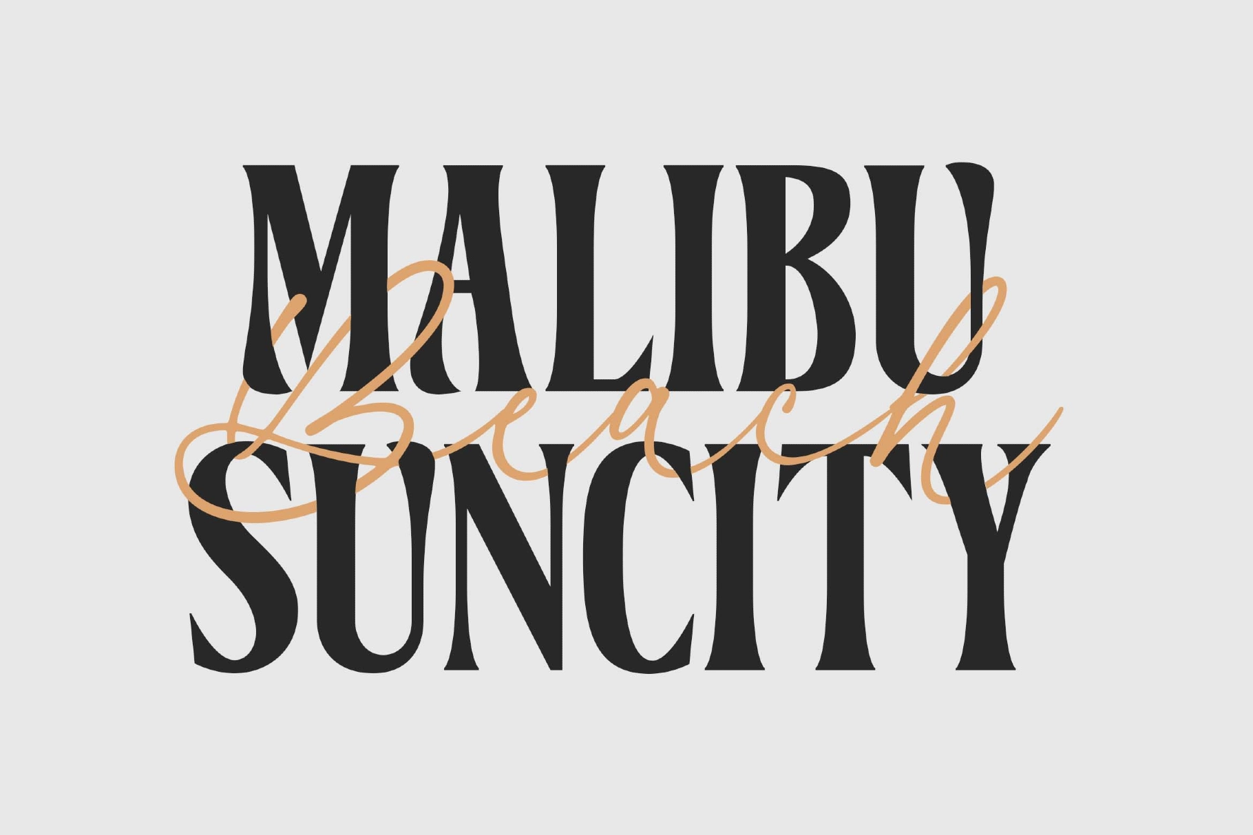 Heaven Obsidian a Vintage Elegant Font Combination