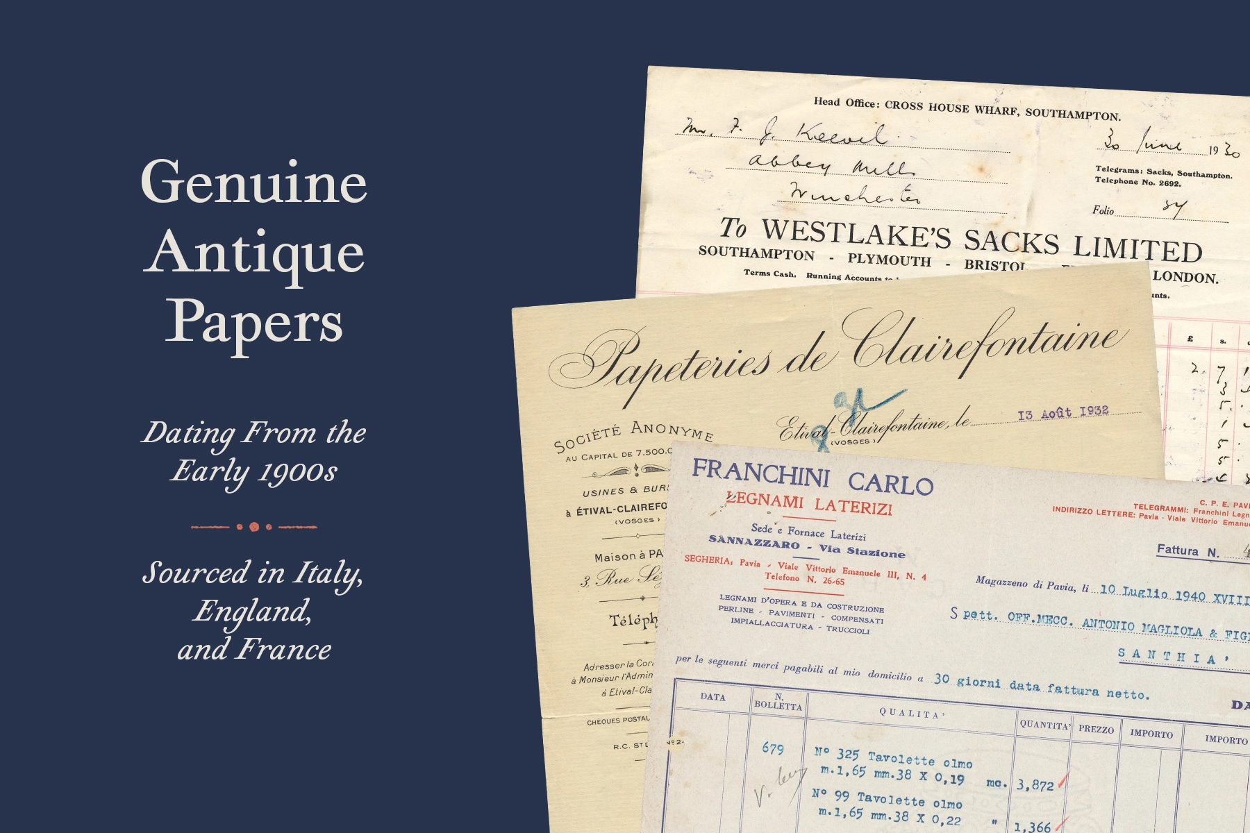 Vintage Ephemera Collection