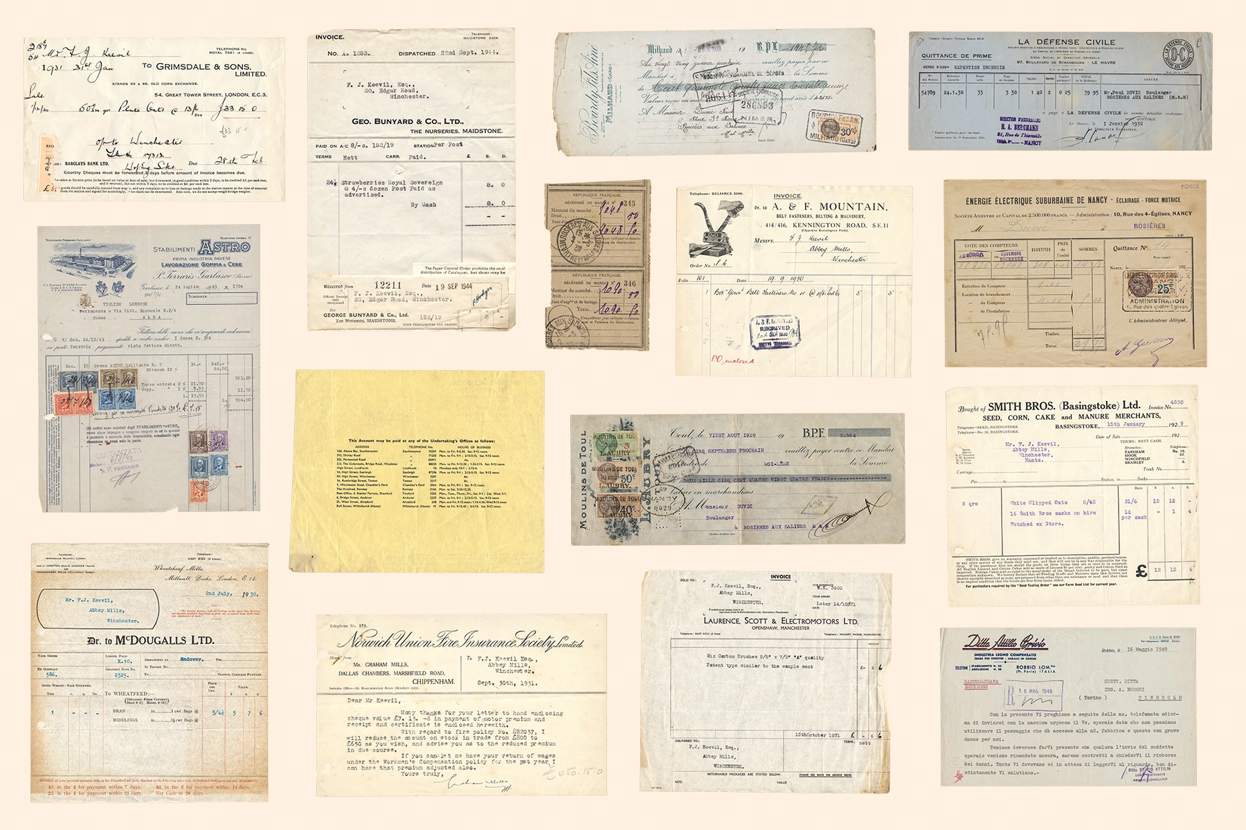 Vintage Ephemera Collection