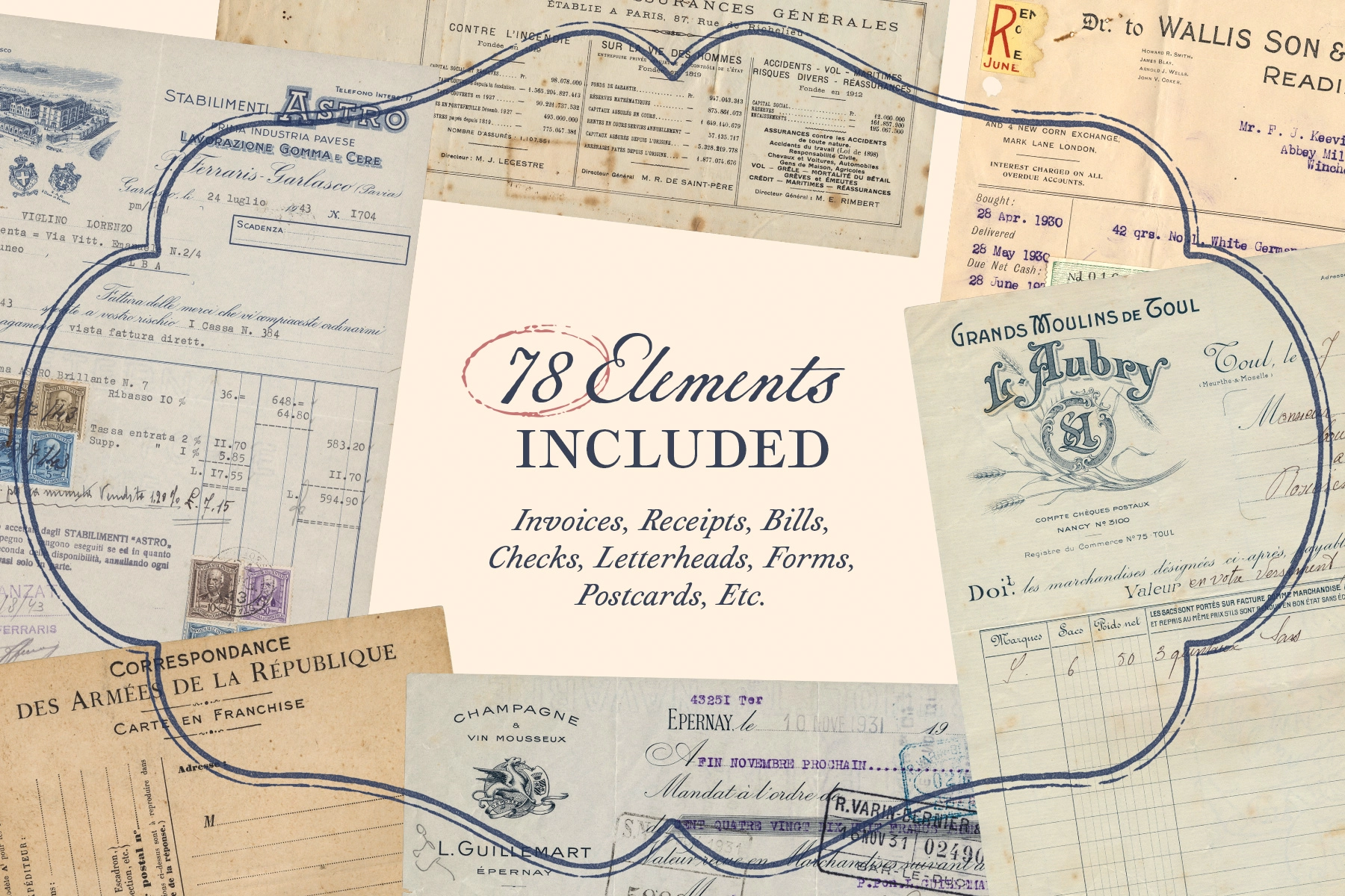 Vintage Ephemera Collection