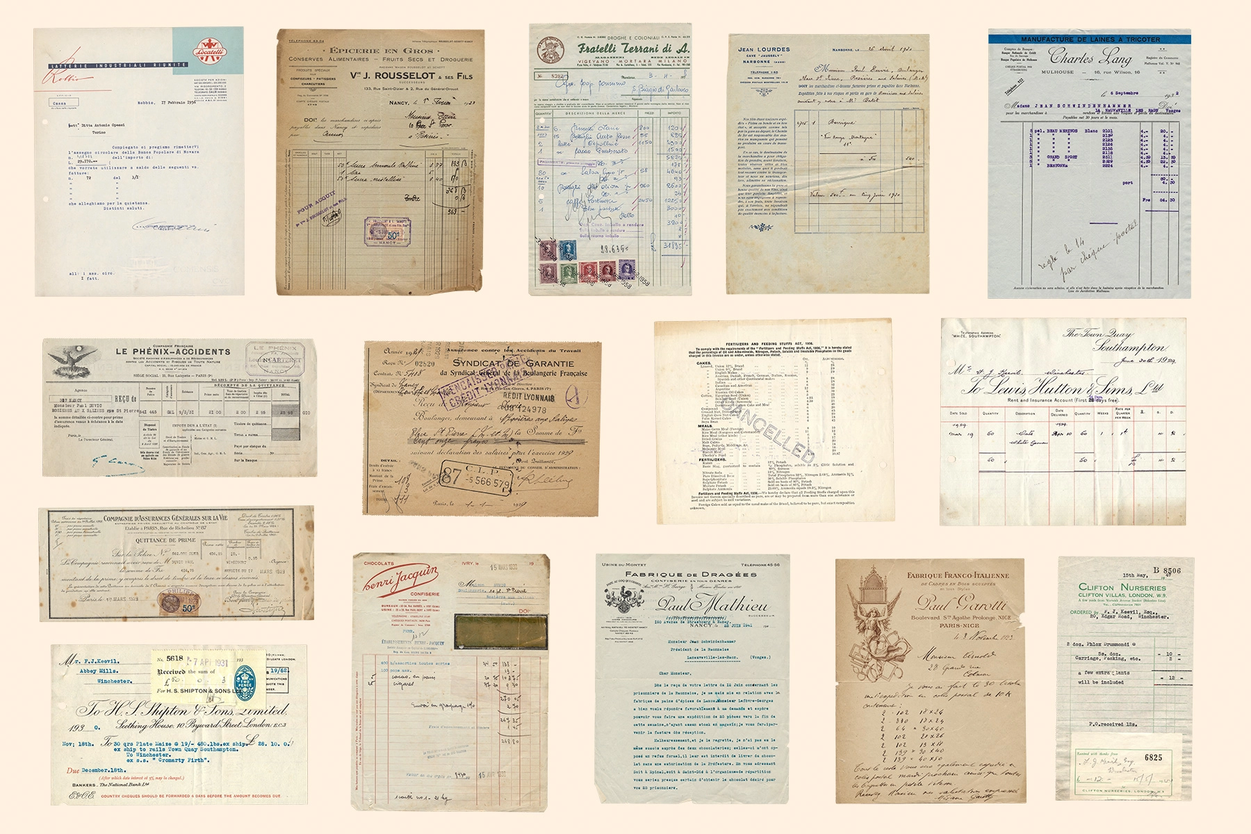 Vintage Ephemera Collection