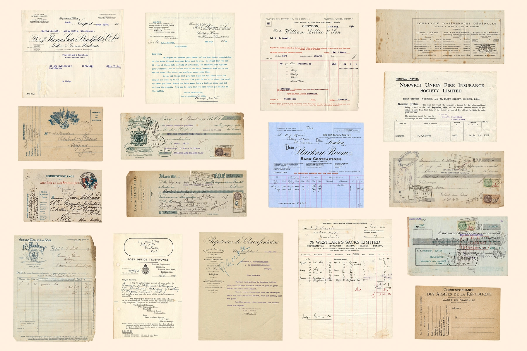 Vintage Ephemera Collection