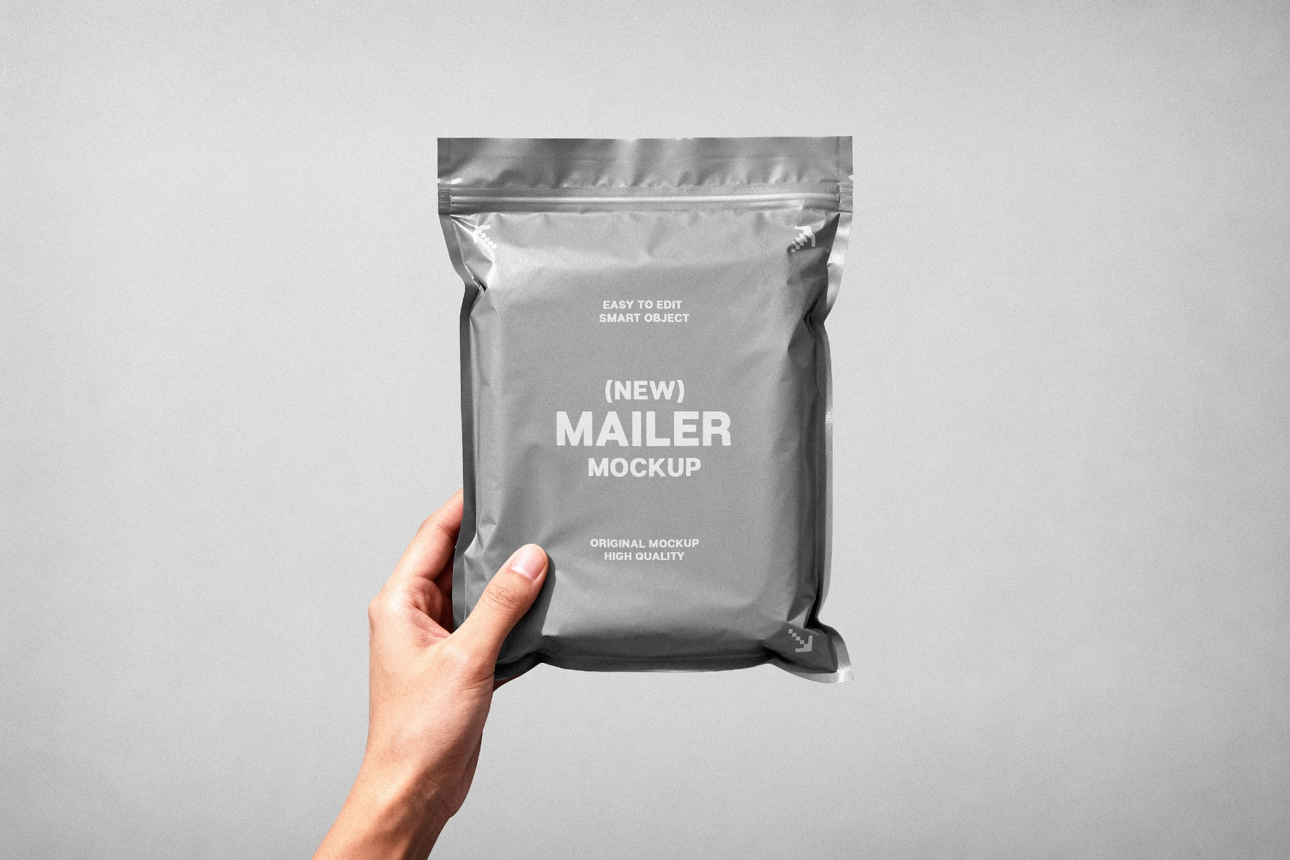 Handheld Packaging Mailer Mockup