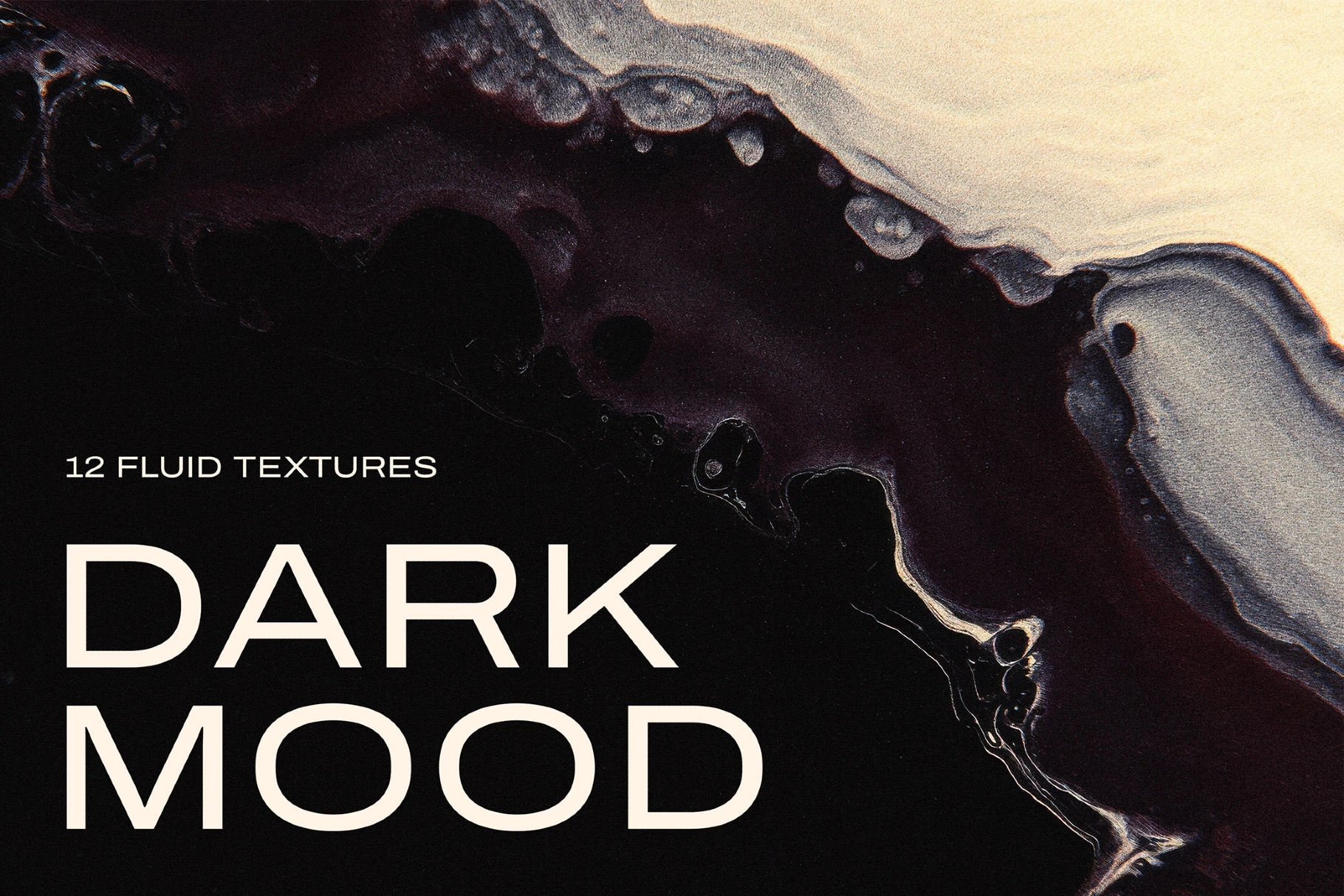 Dark Mood Liquid Textures