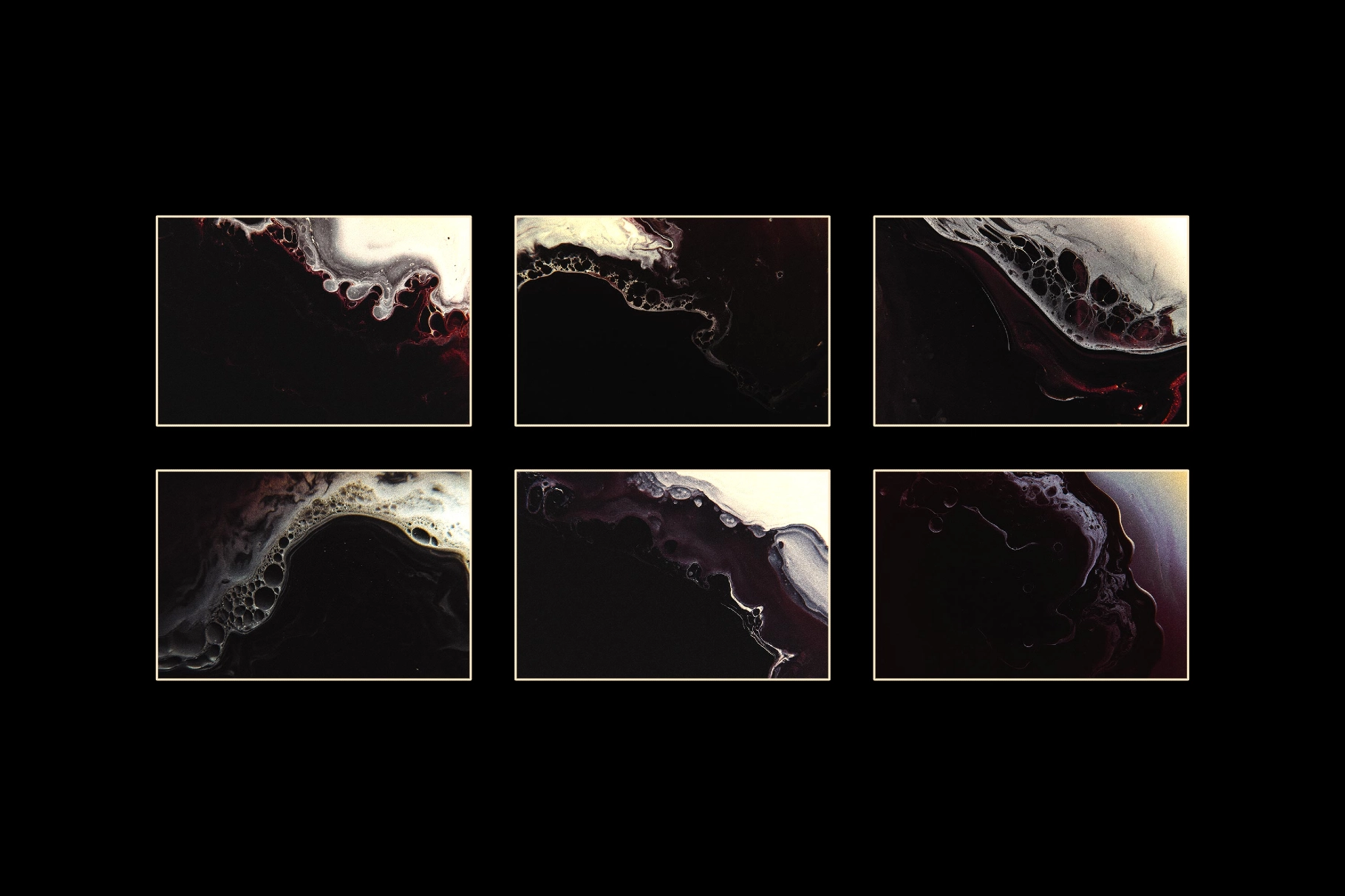 Dark Mood Liquid Textures