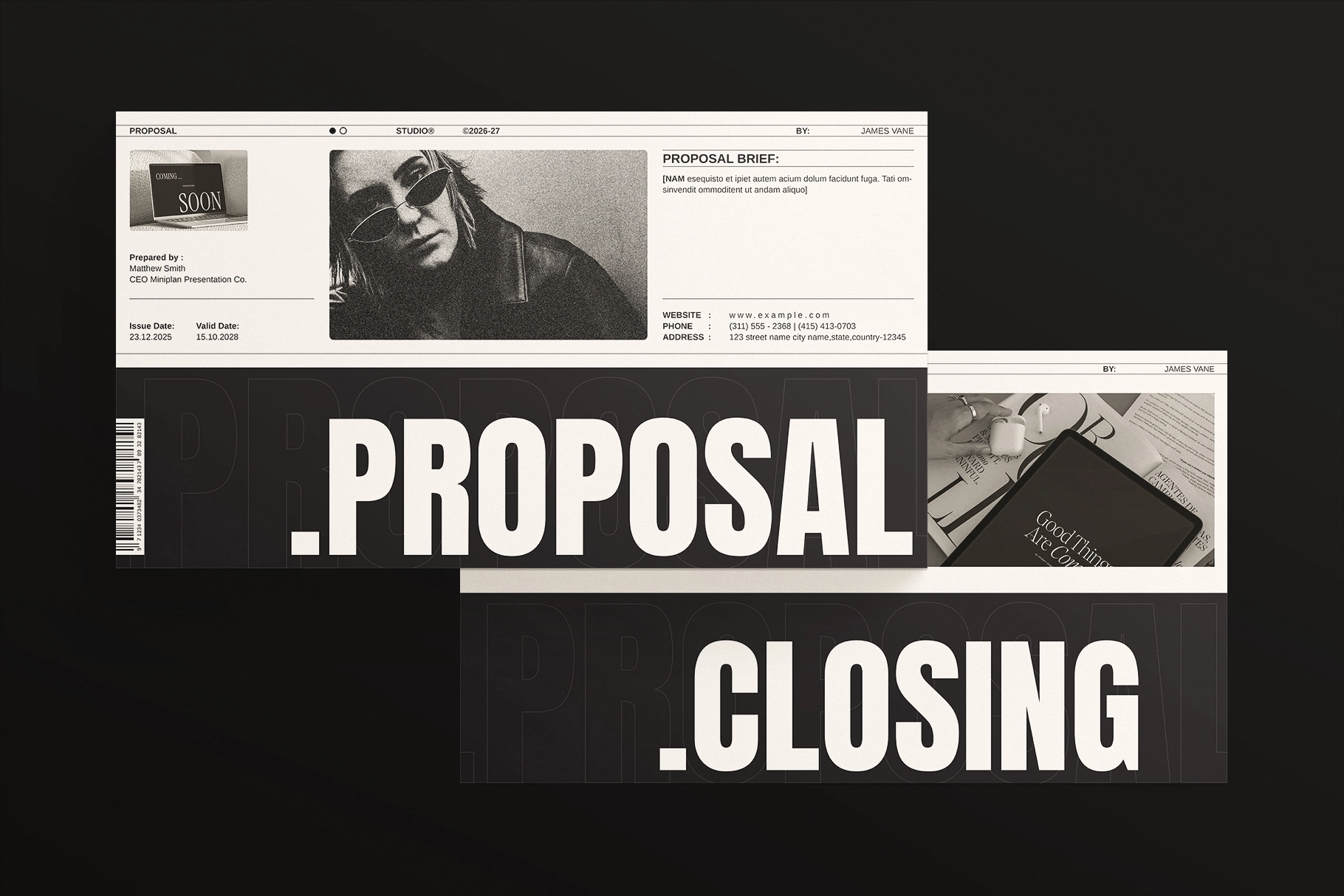 Proposal Presentation Template