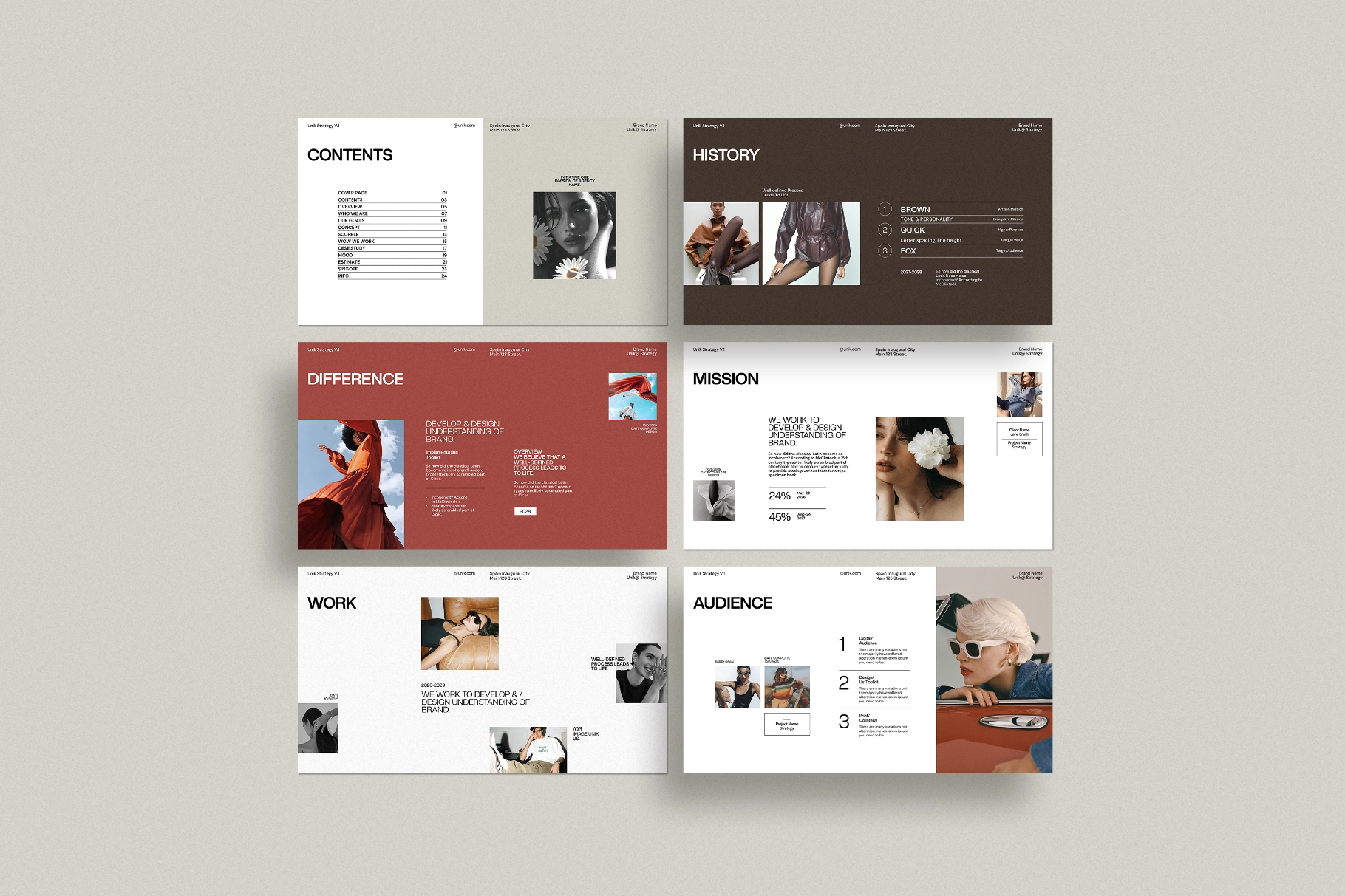 UNIK Strategy Presentation Template