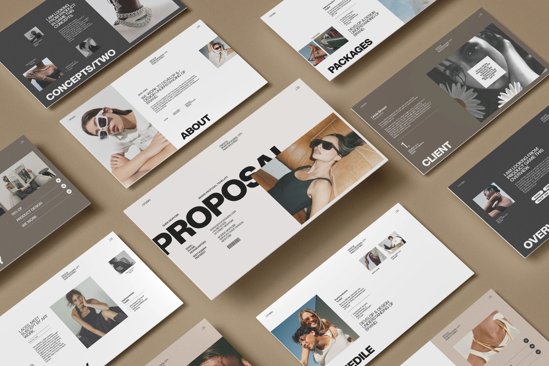 Studio Proposal Presentation Template