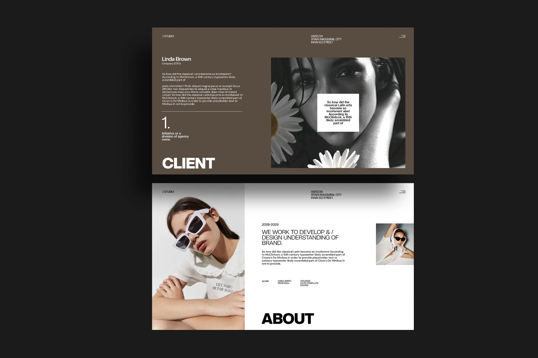 Studio Proposal Presentation Template