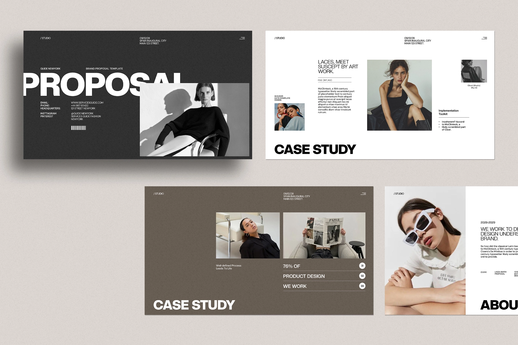 Studio Proposal Presentation Template