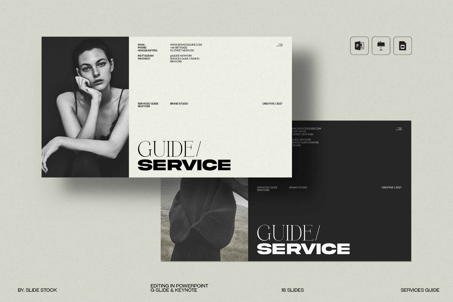Services Guide Presentation Template