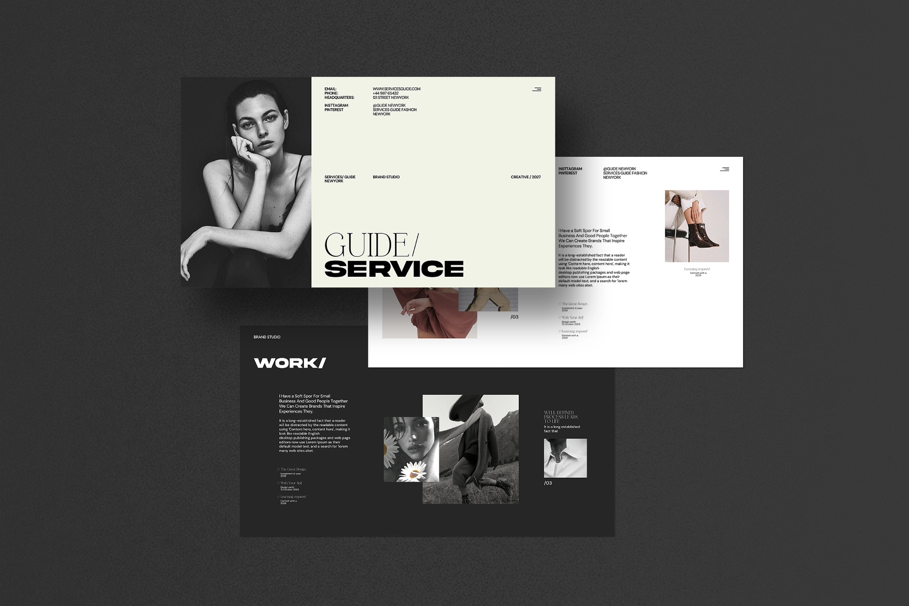 Services Guide Presentation Template