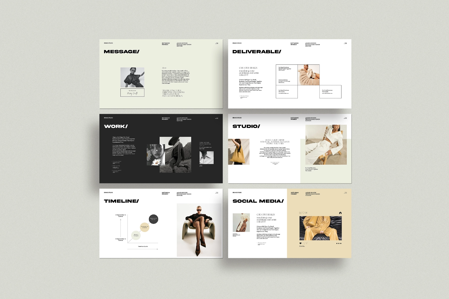 Services Guide Presentation Template