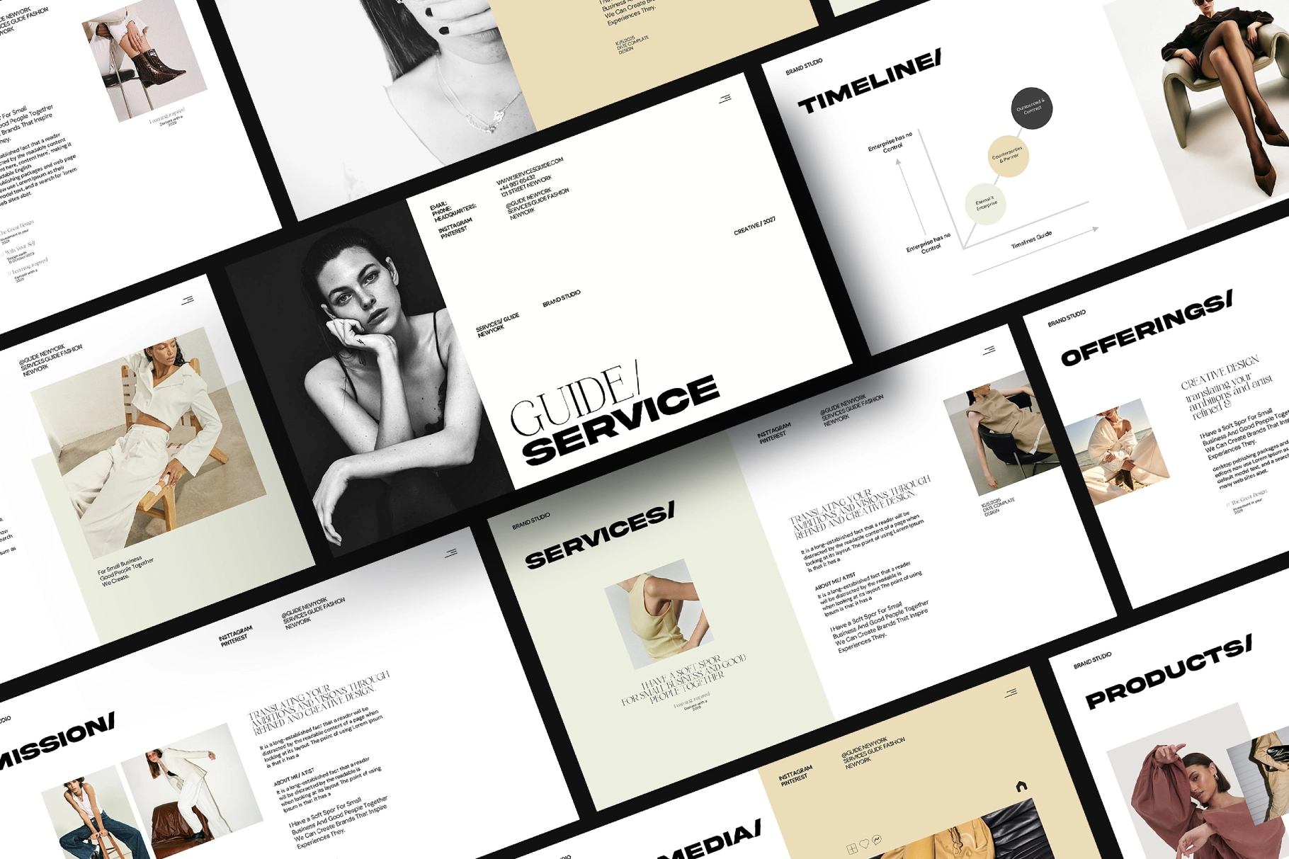 Services Guide Presentation Template